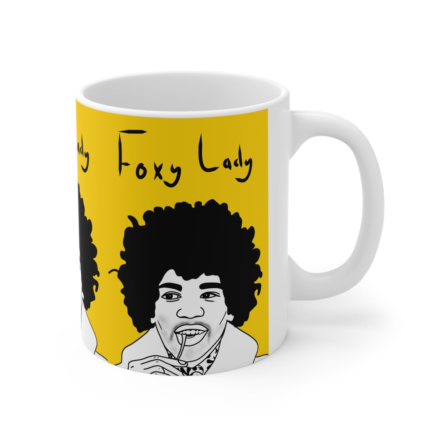 Jimi Hendrix | Foxy Lady Mug | More Jam