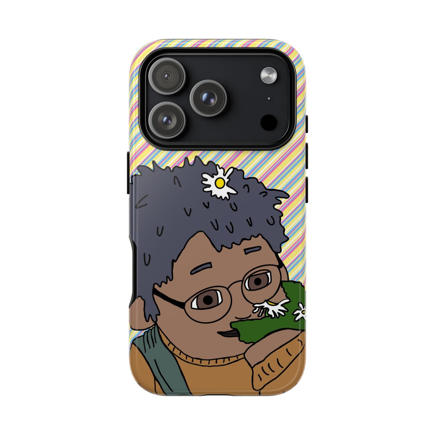 Cute Flowers Tom Phone Case —