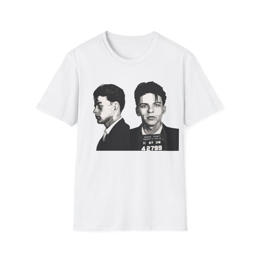Frank Sinatra Mugshot Graphic T-Shirt
