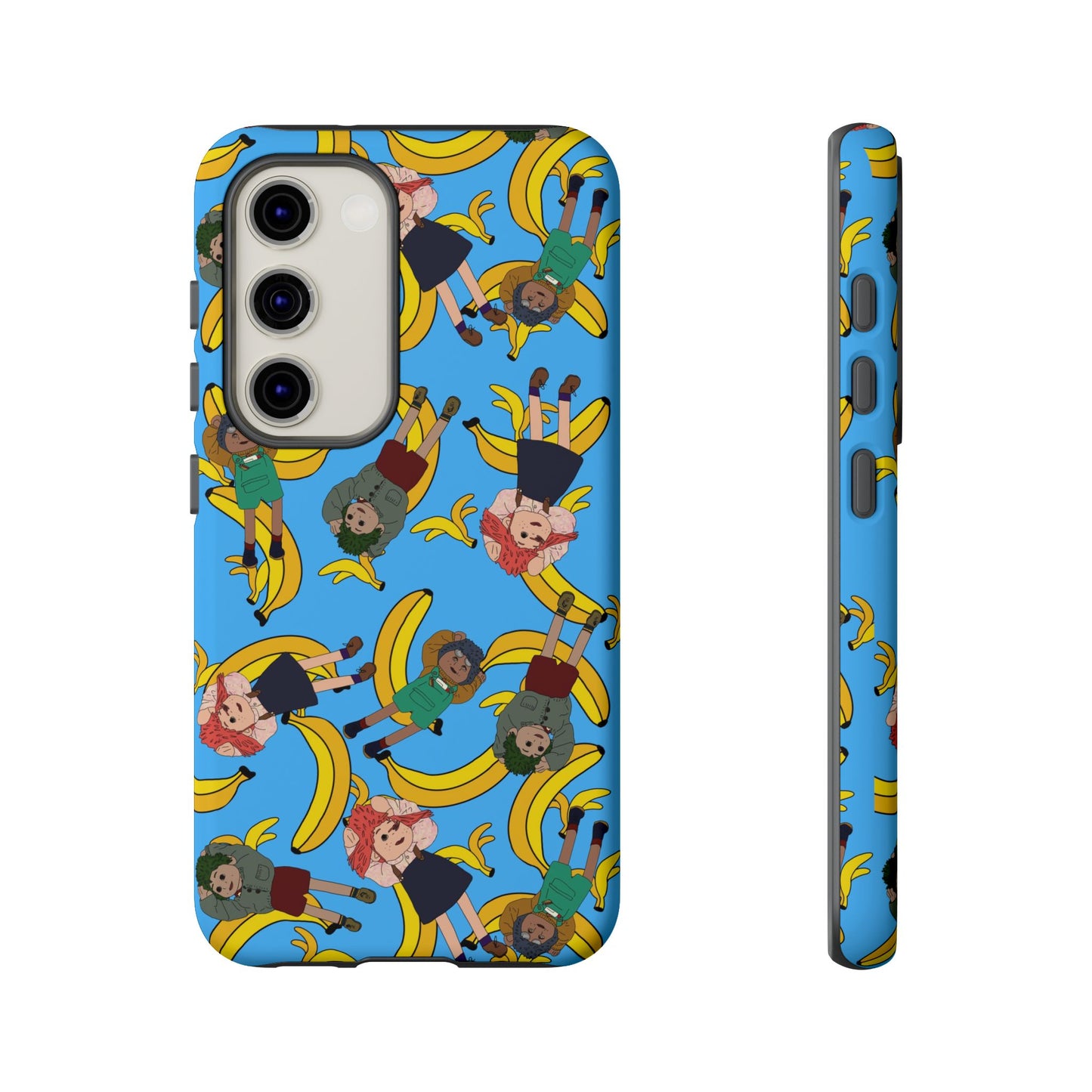 Banana Tots Pattern Phone Case — Cute Cartoon Phone Cover