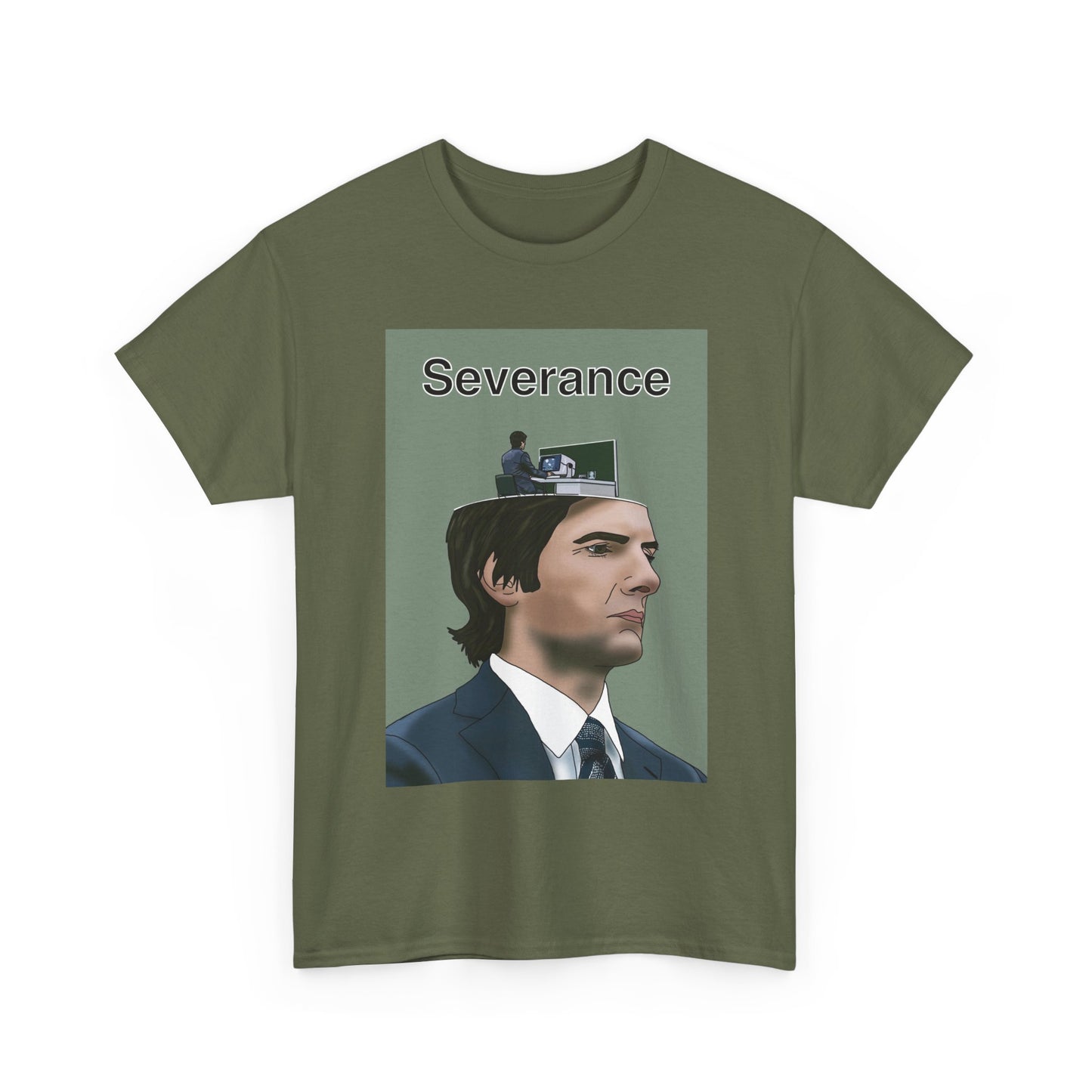 Severance Tee — Minimalist TV-Series Graphic T-Shirt