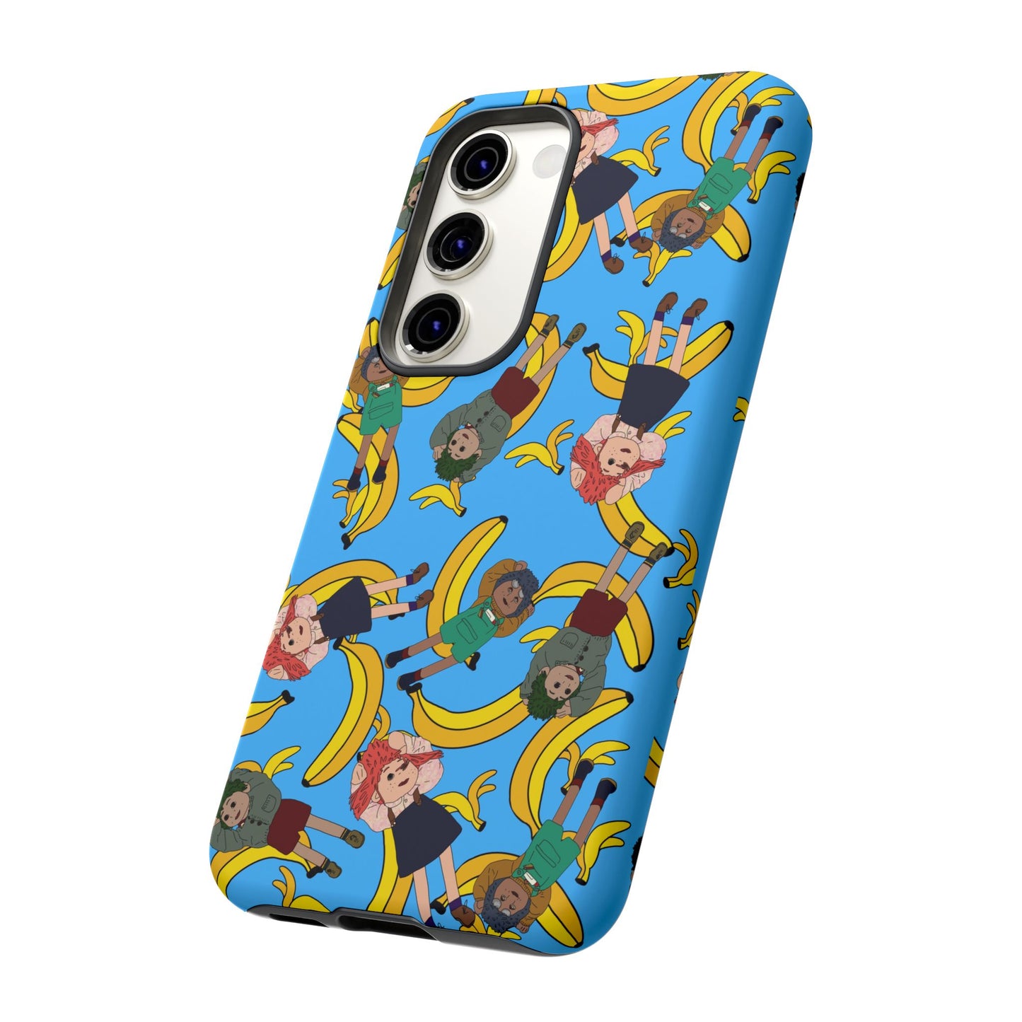 Banana Tots Pattern Phone Case — Cute Cartoon Phone Cover