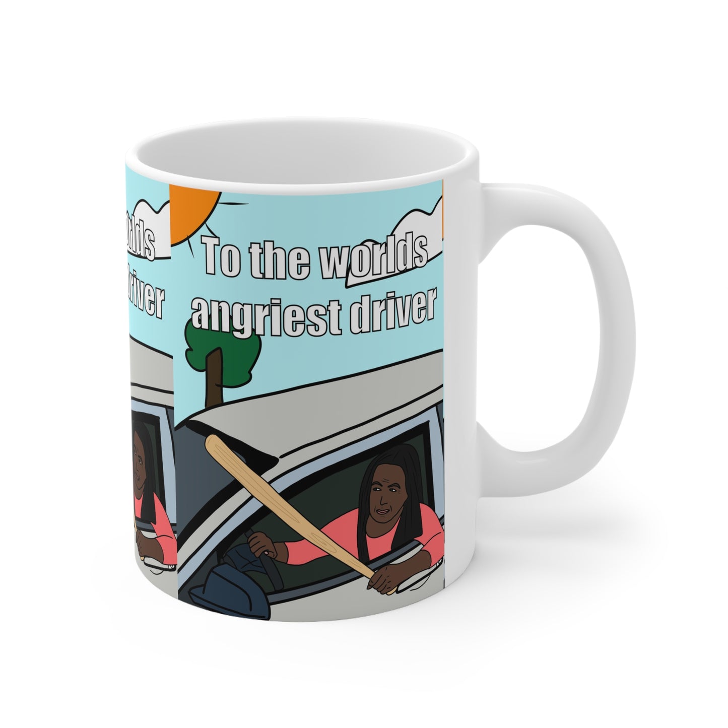 Angry Driver | Funny Mug | More Jam