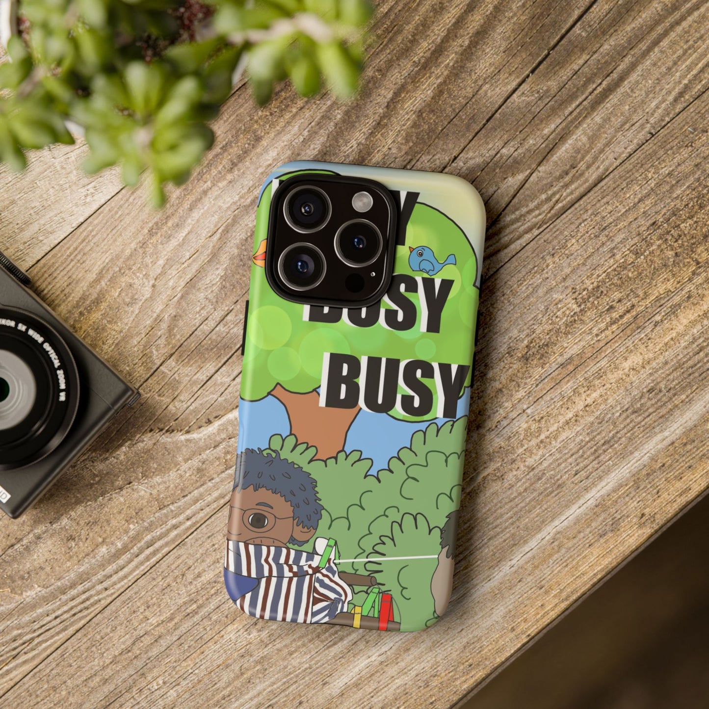 Phone Case — "Busy Busy Busy"