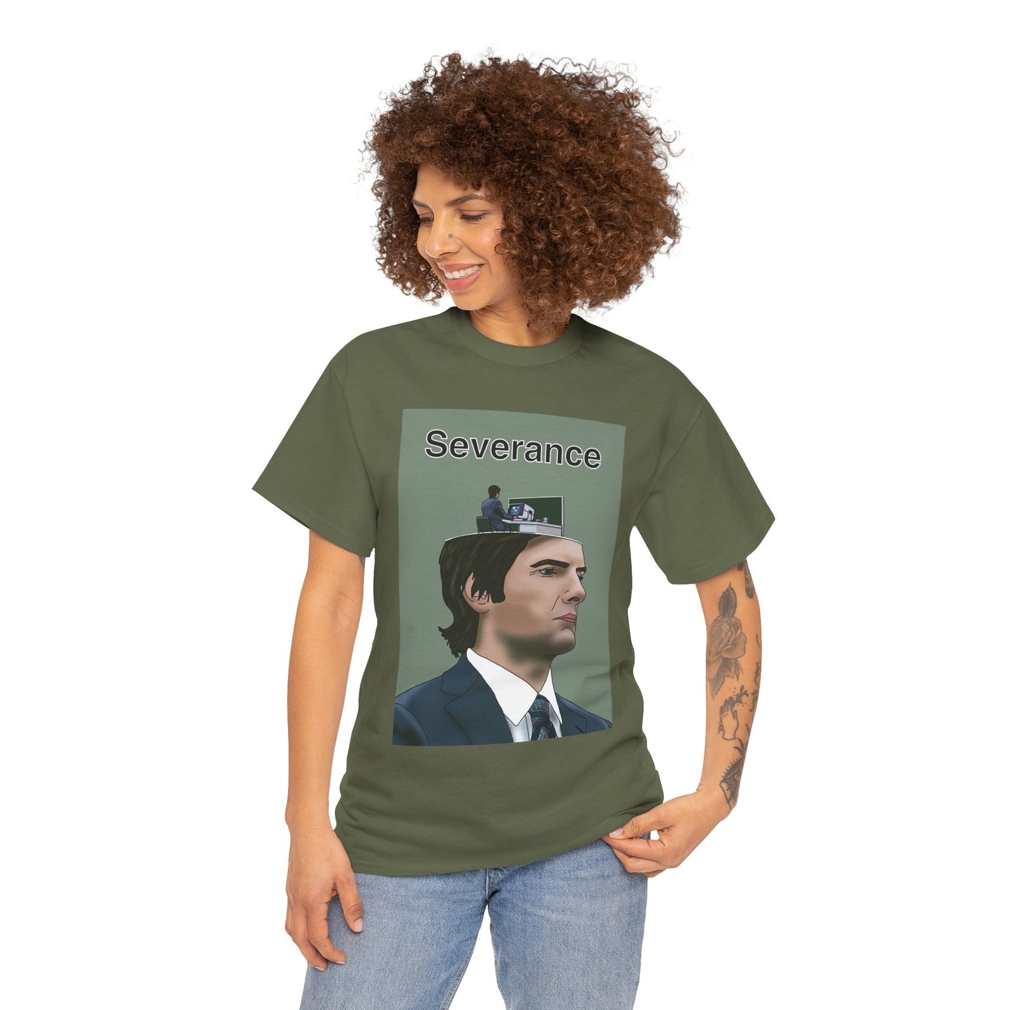 Severance Tee — Minimalist TV-Series Graphic T-Shirt