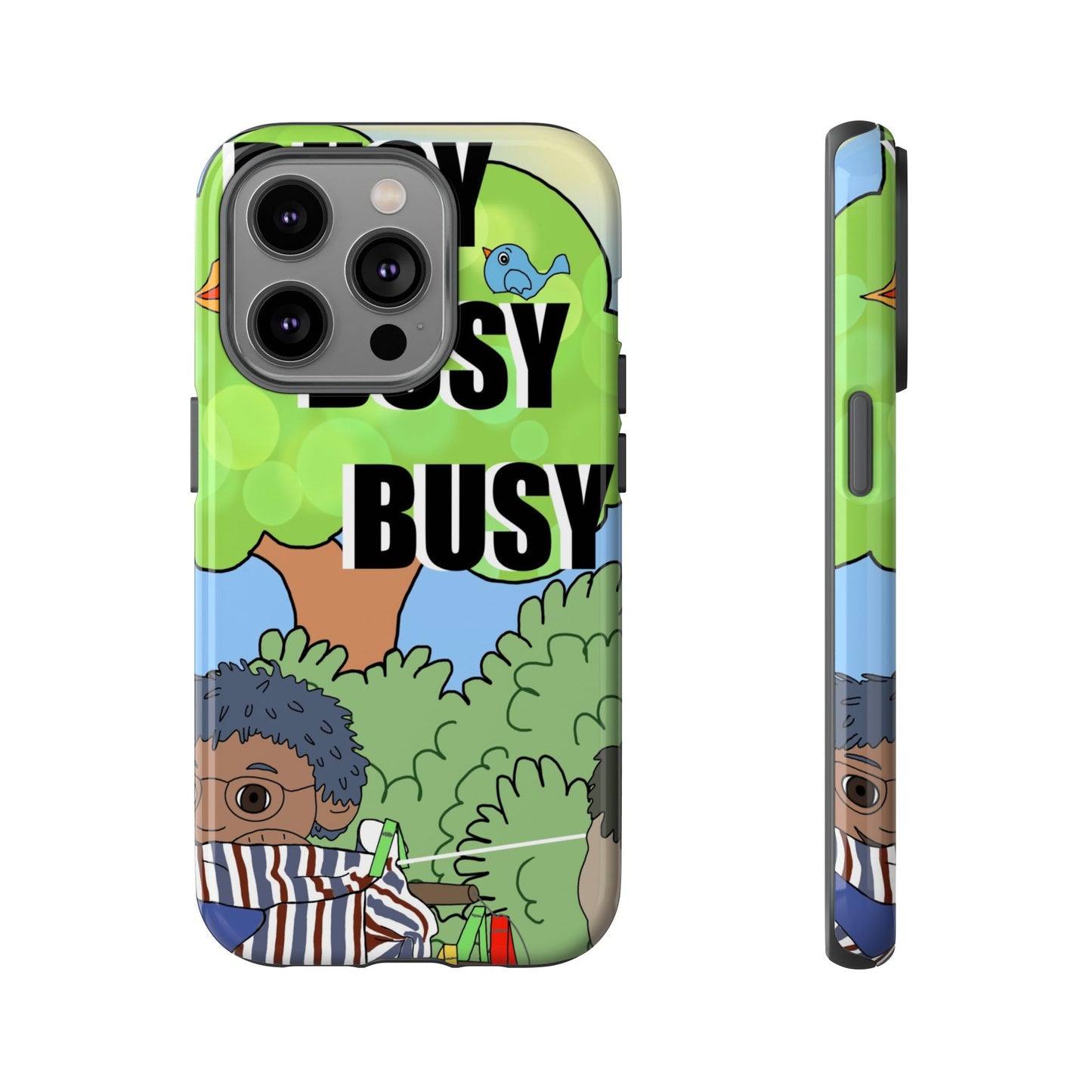Phone Case — "Busy Busy Busy"
