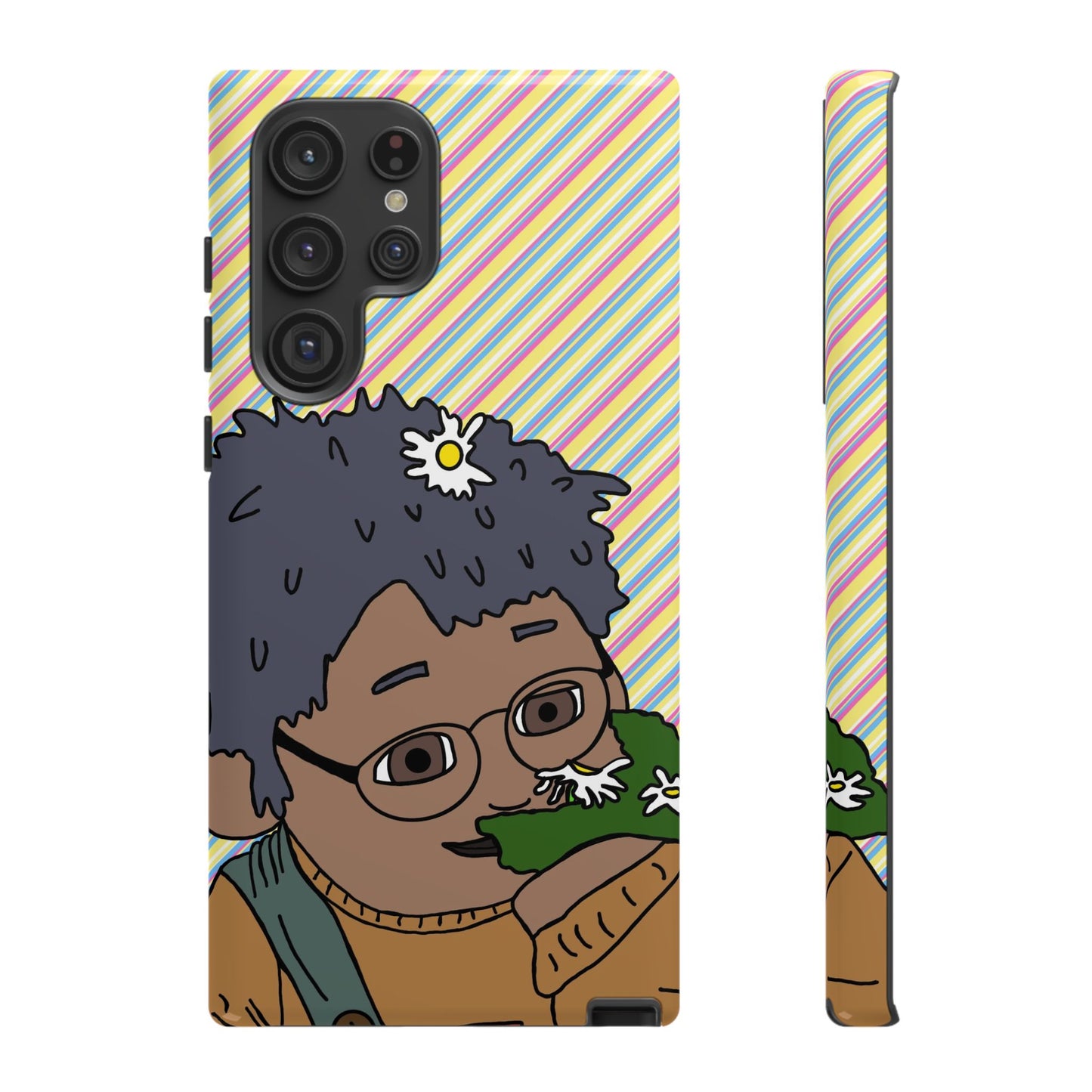 Cute Flowers Tom Phone Case —