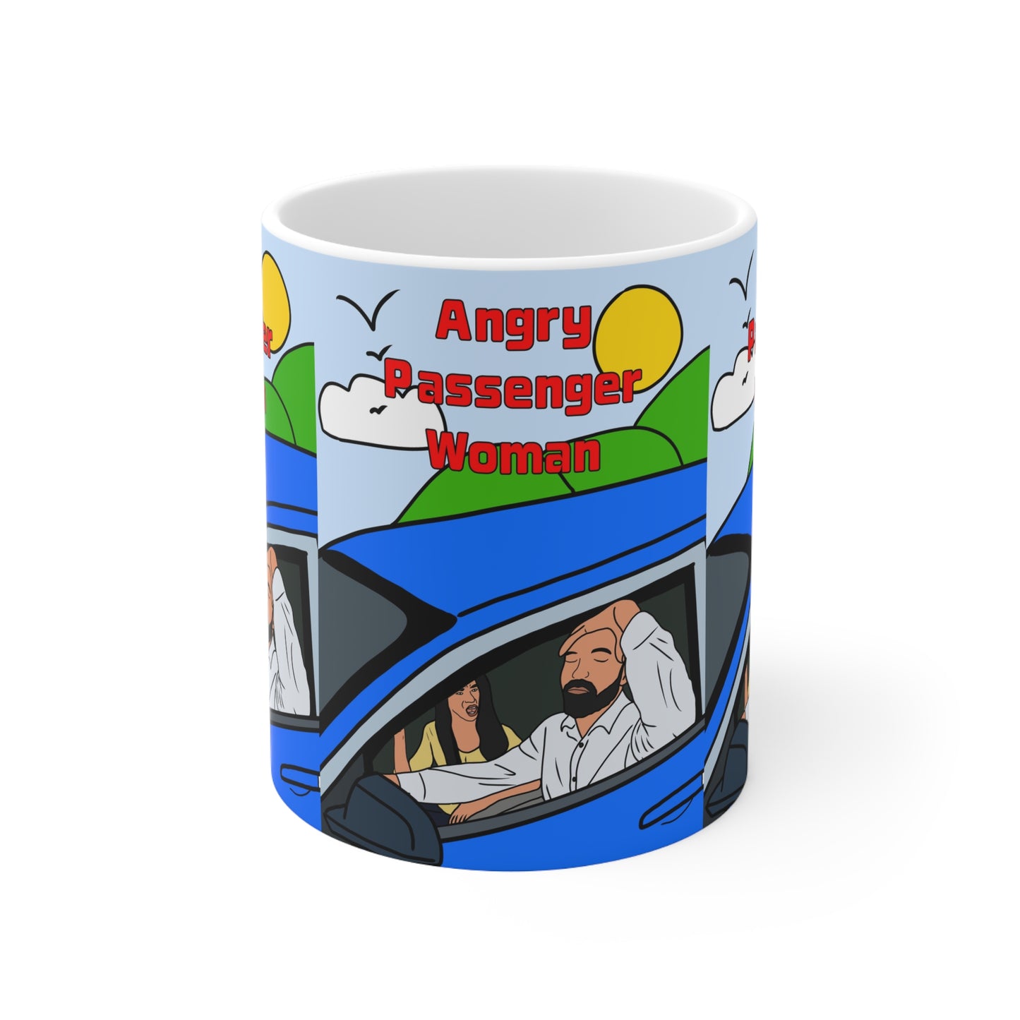Angry Passenger | Funny Mug | More Jam