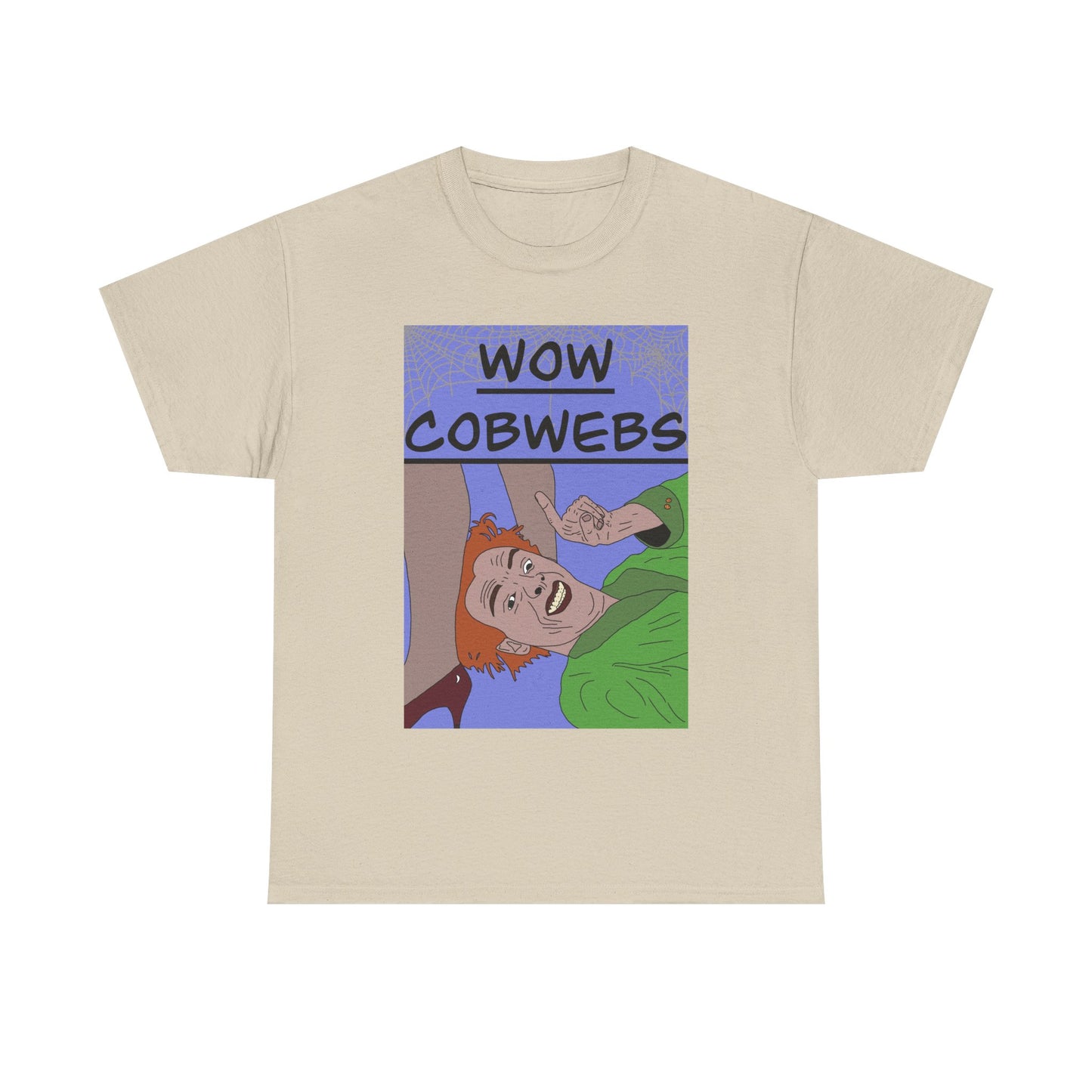 Drop Dead Fred T-Shirt — Funny "Wow Cobwebs" Retro Cartoon Tee