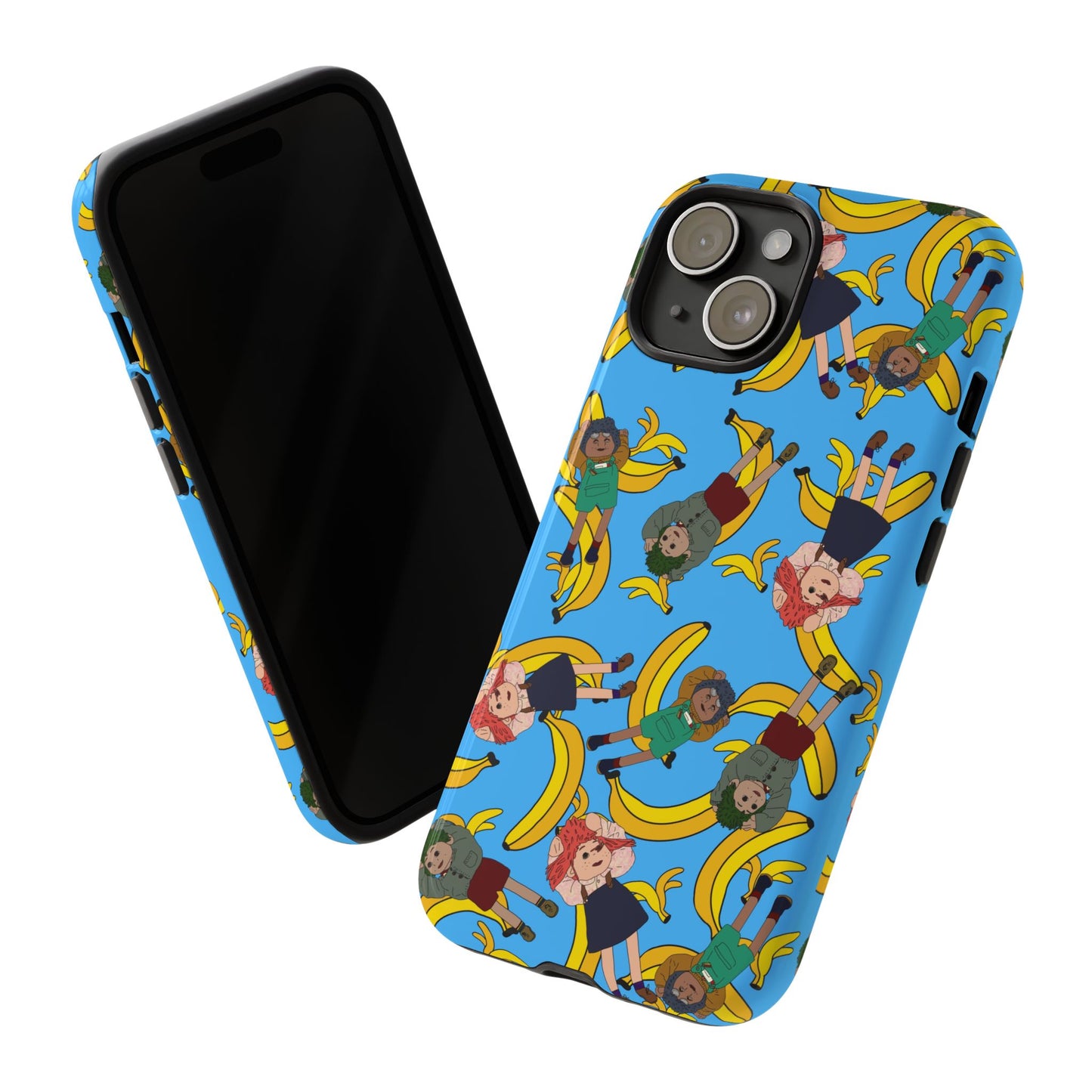 Banana Tots Pattern Phone Case — Cute Cartoon Phone Cover