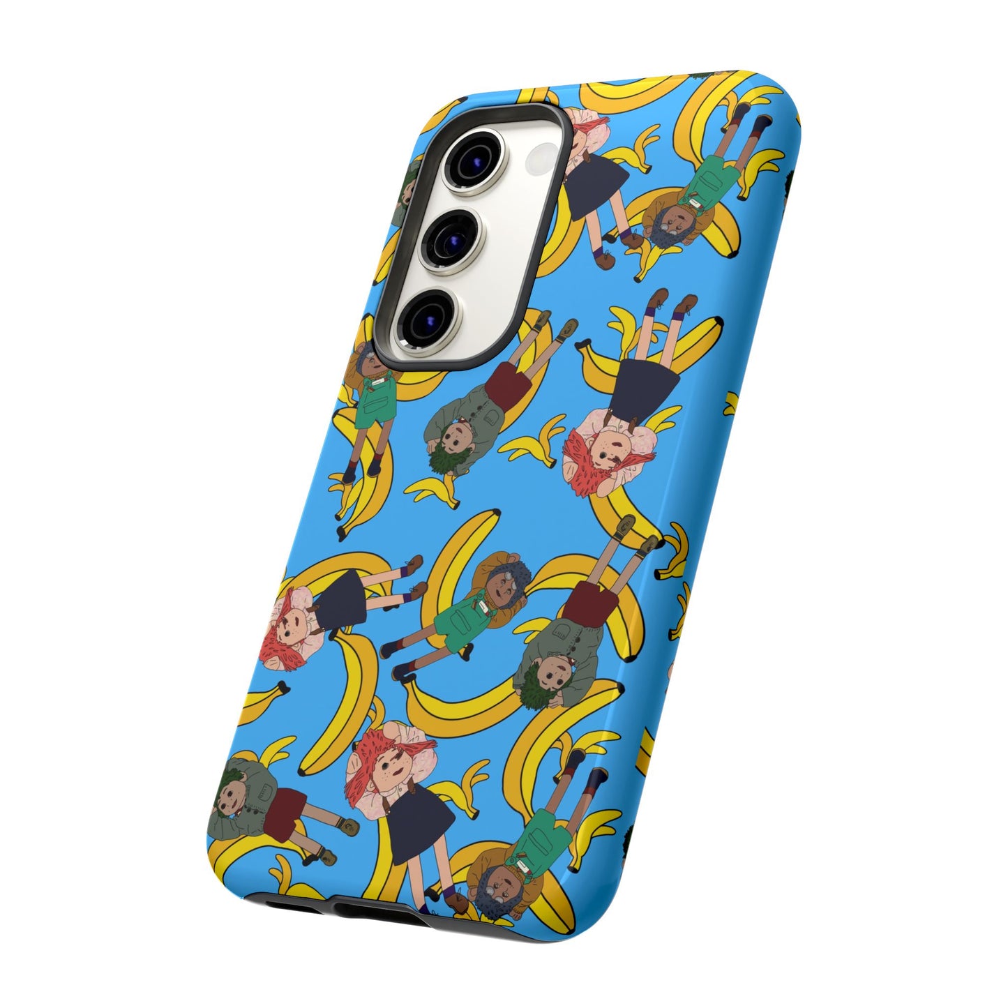Banana Tots Pattern Phone Case — Cute Cartoon Phone Cover