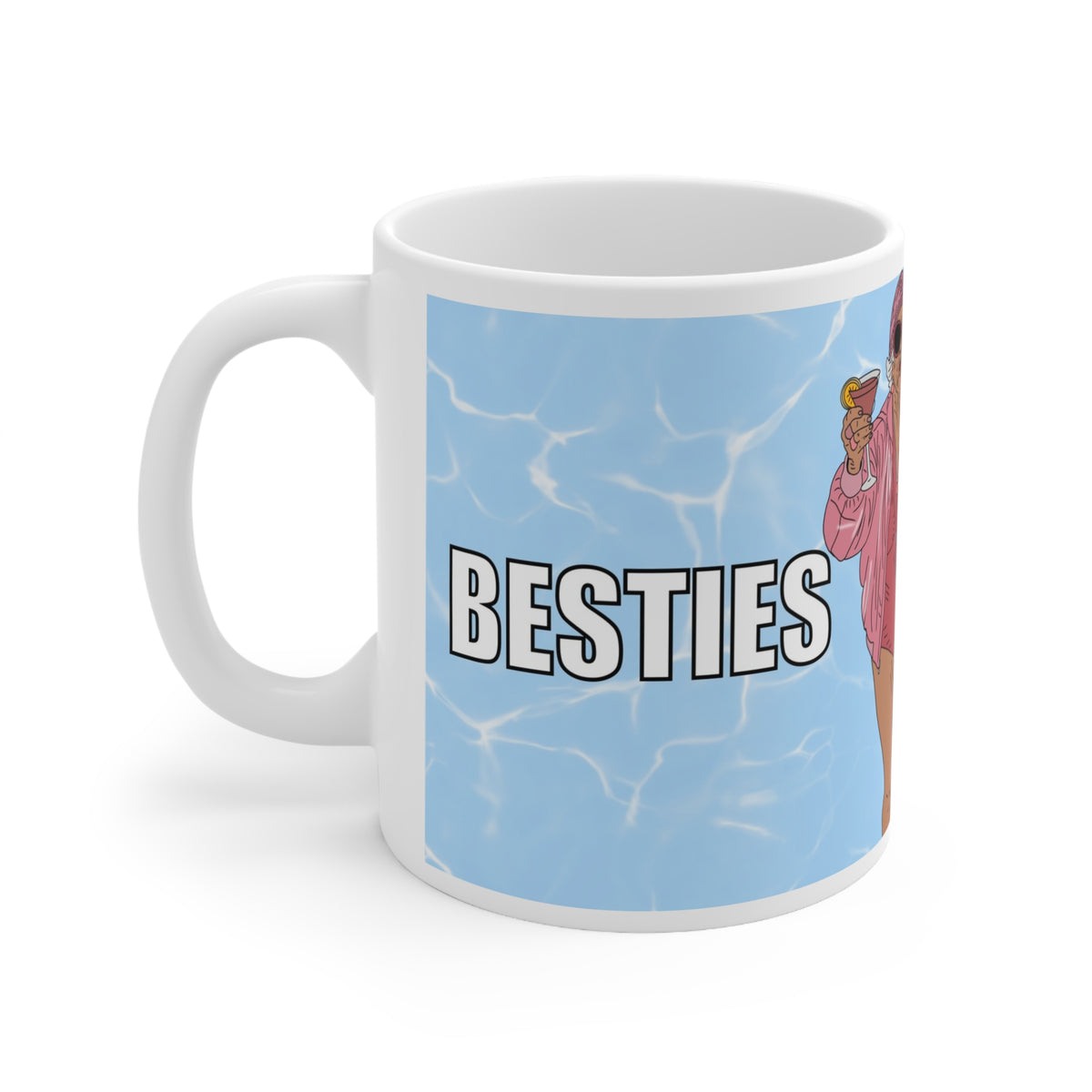 Besties Forever Glam Mug