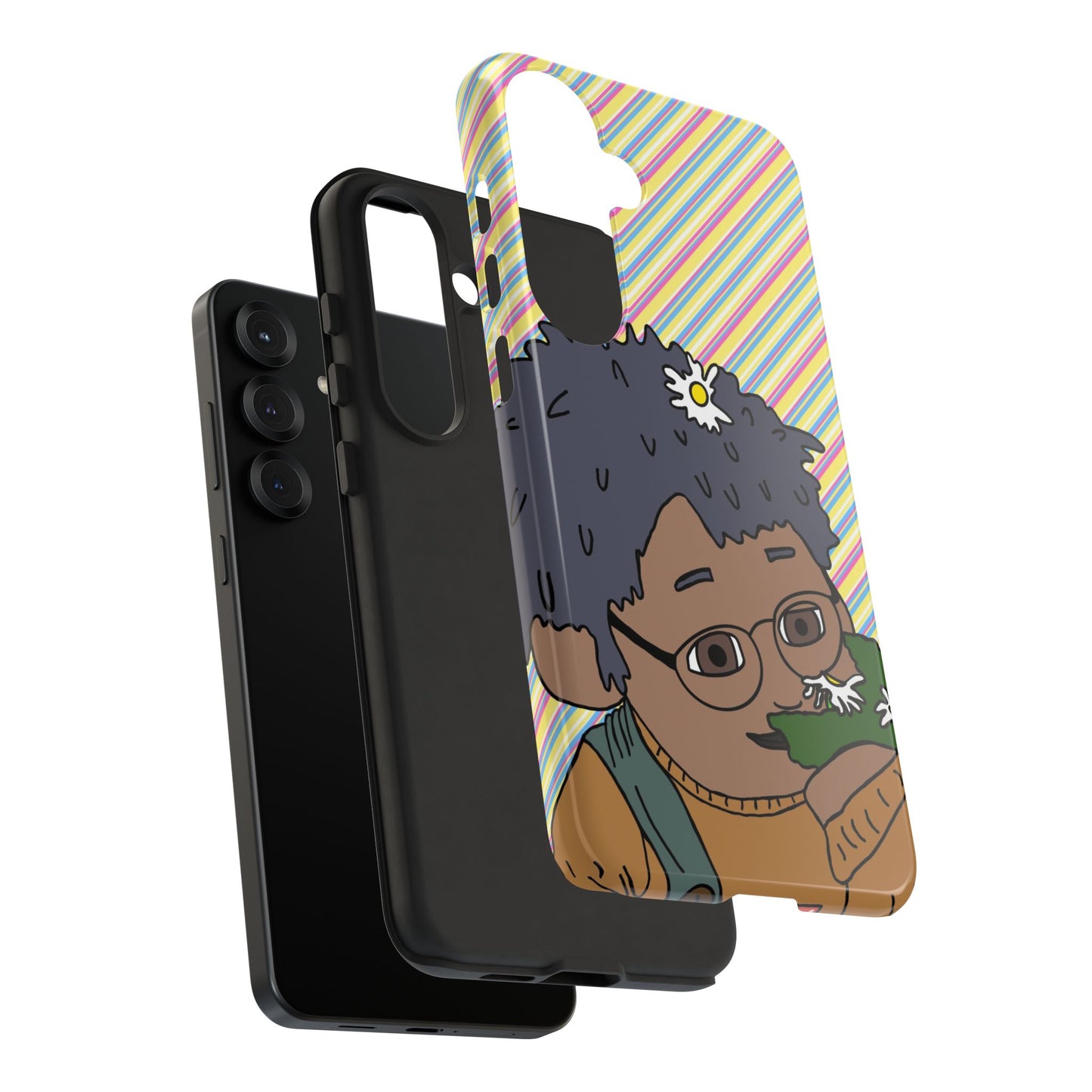 Cute Flowers Tom Phone Case —