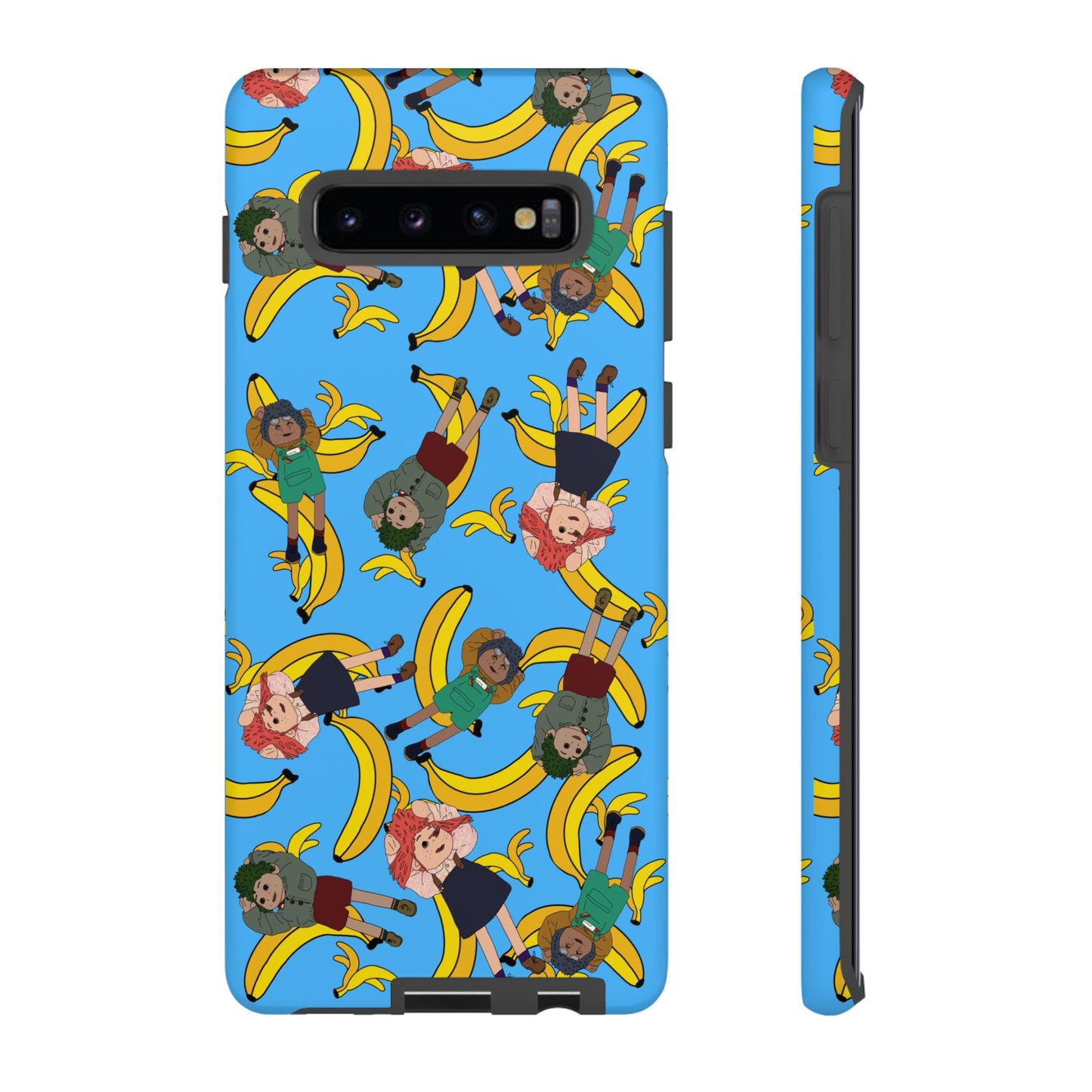 Banana Tots Pattern Phone Case — Cute Cartoon Phone Cover