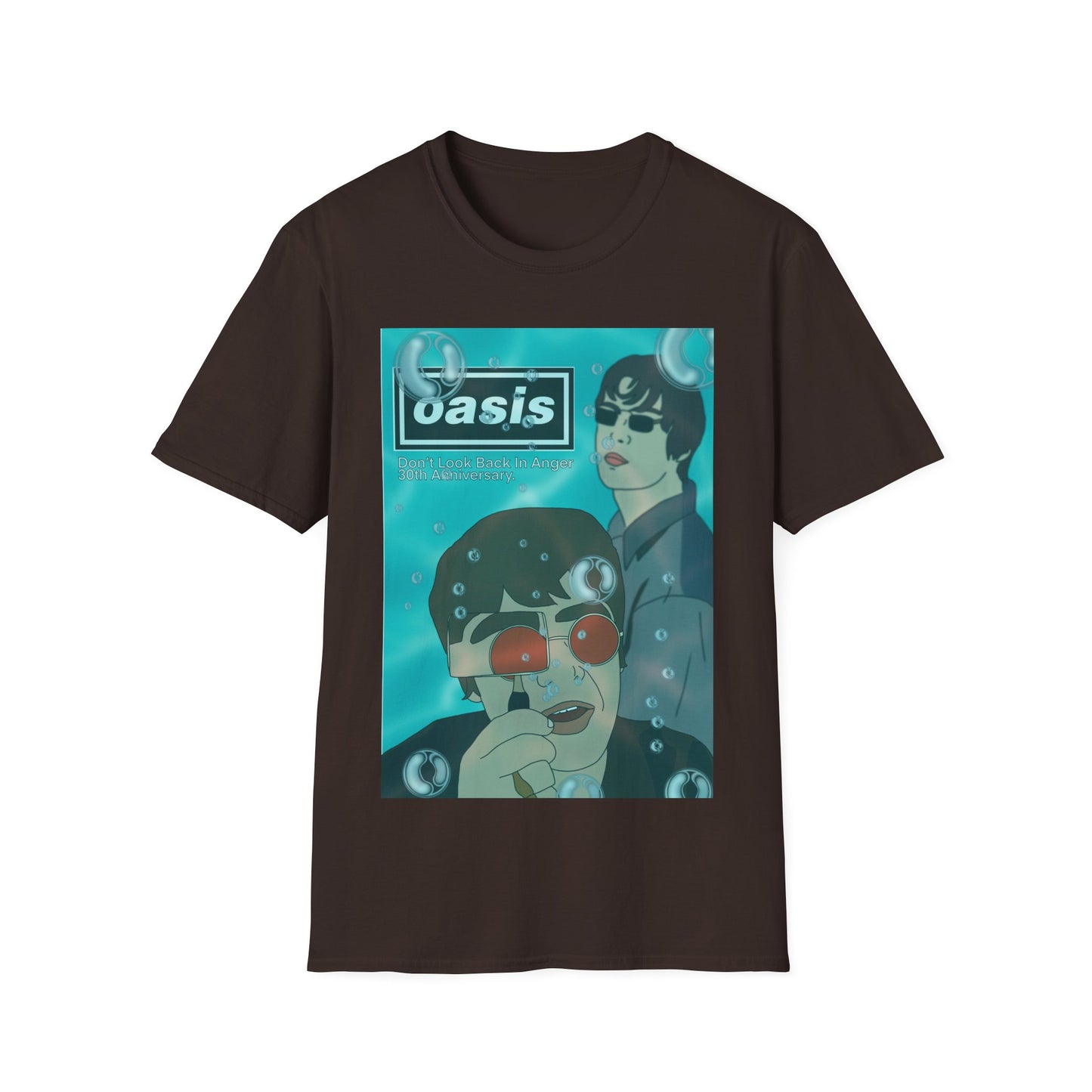 Oasis Don’t Look Back In Anger 30th Anniversary T Shirt | More Jam