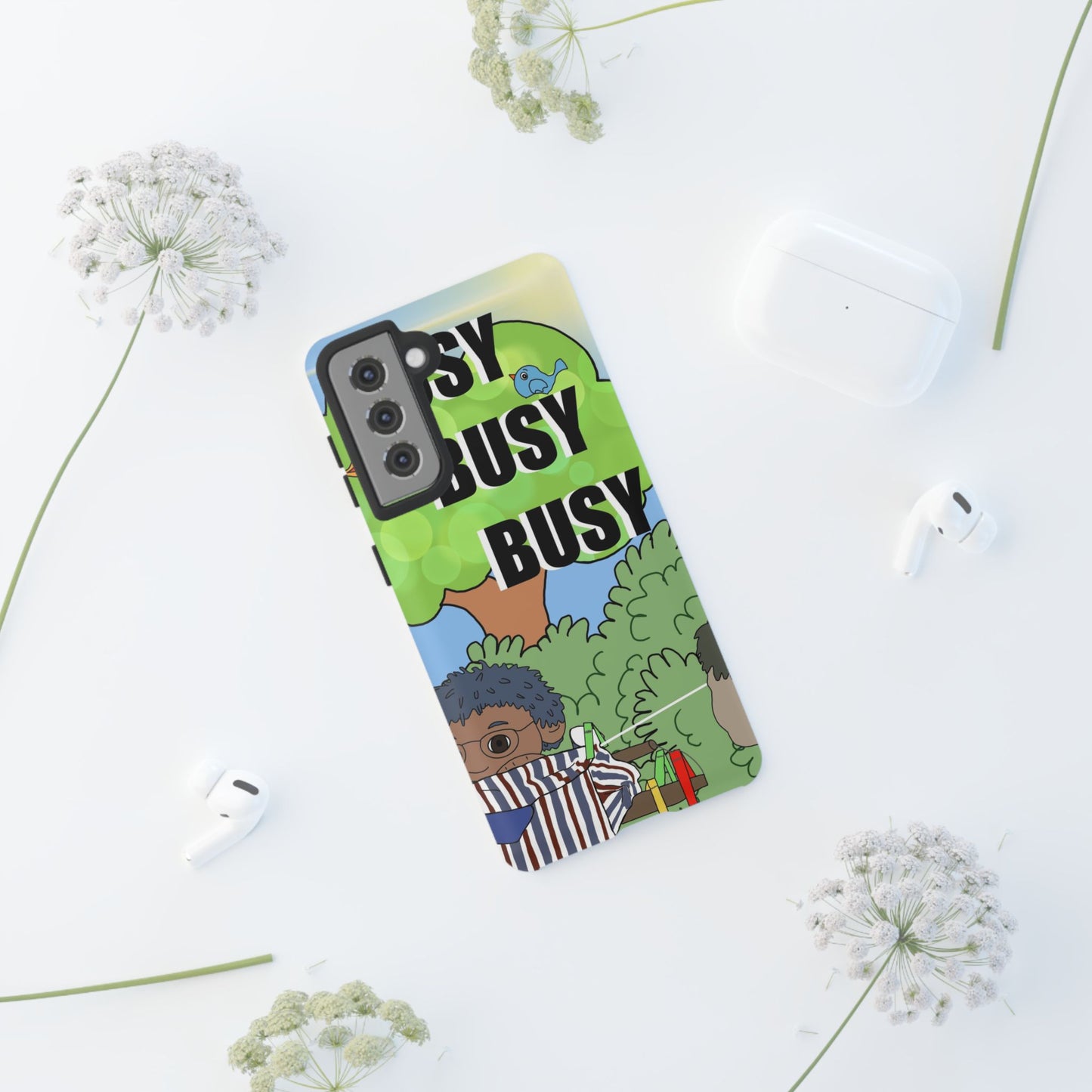 Phone Case — "Busy Busy Busy"