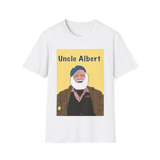 Only Fools & Horses Uncle Albert T-Shirt — Vintage Captain Portrait Tee