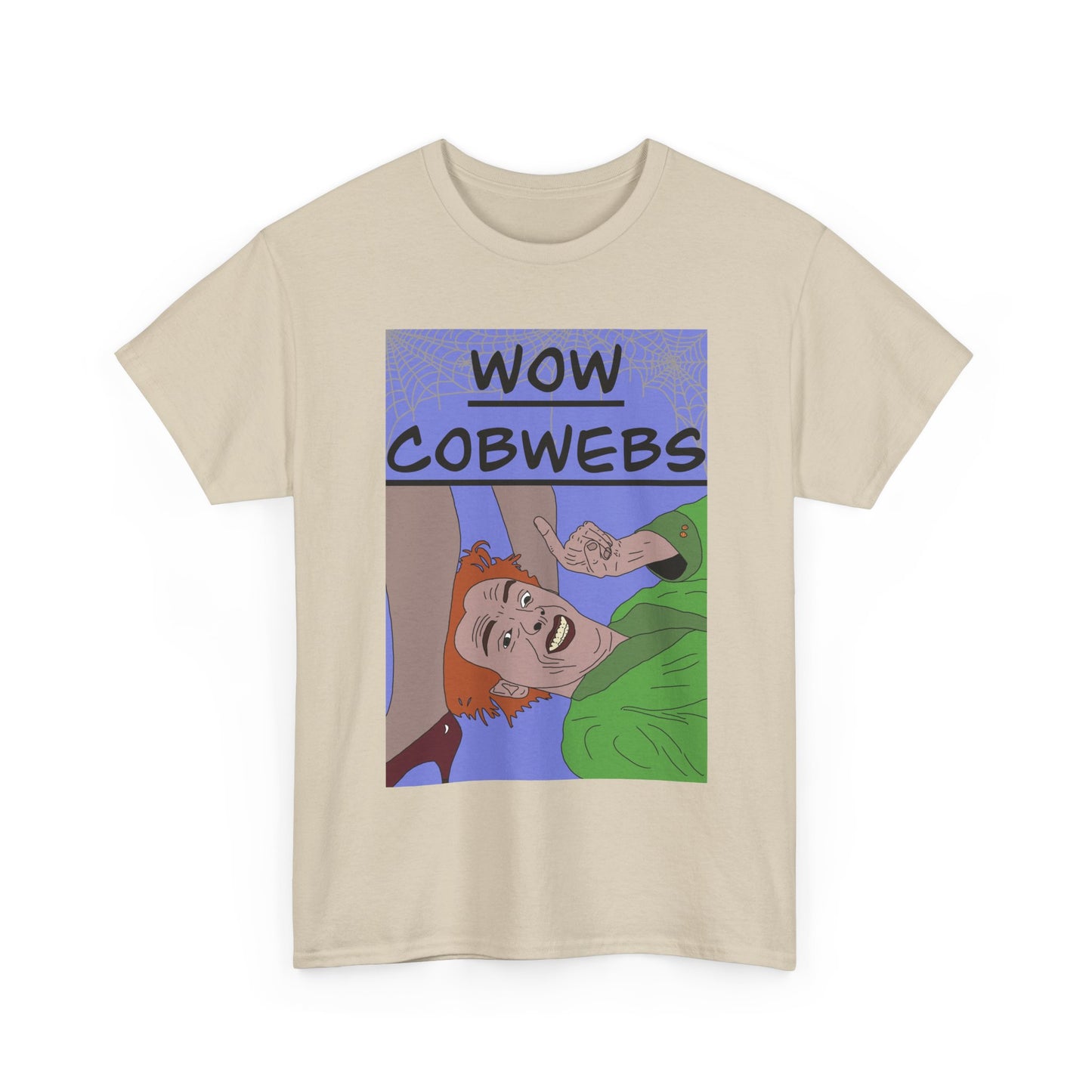 Drop Dead Fred T-Shirt — Funny "Wow Cobwebs" Retro Cartoon Tee