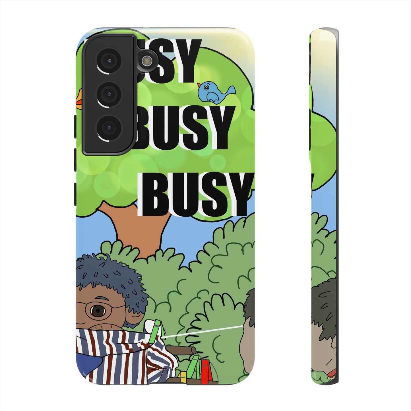 Phone Case — "Busy Busy Busy"