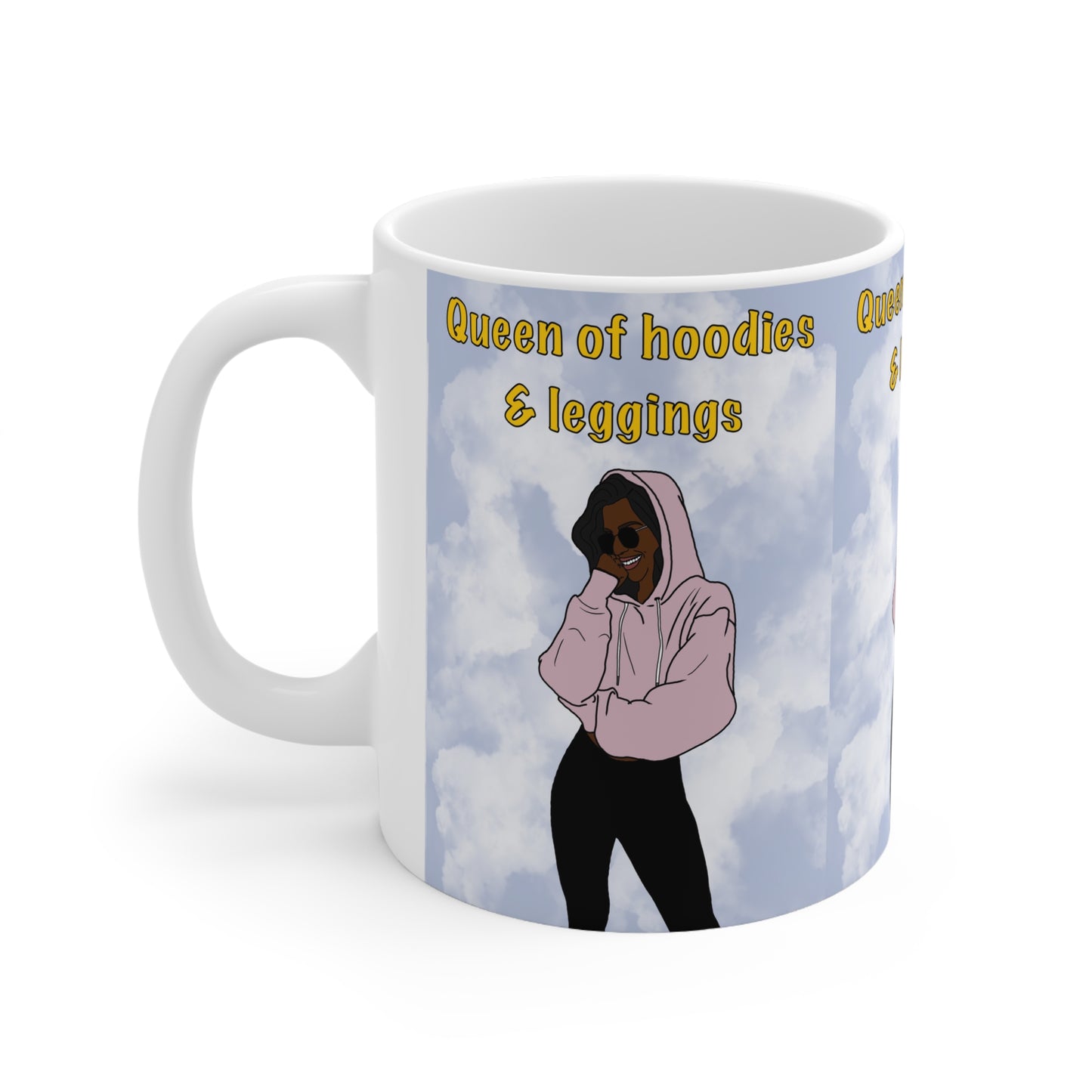 Leggings & Hoodie Queen | Funny Mug | More Jam