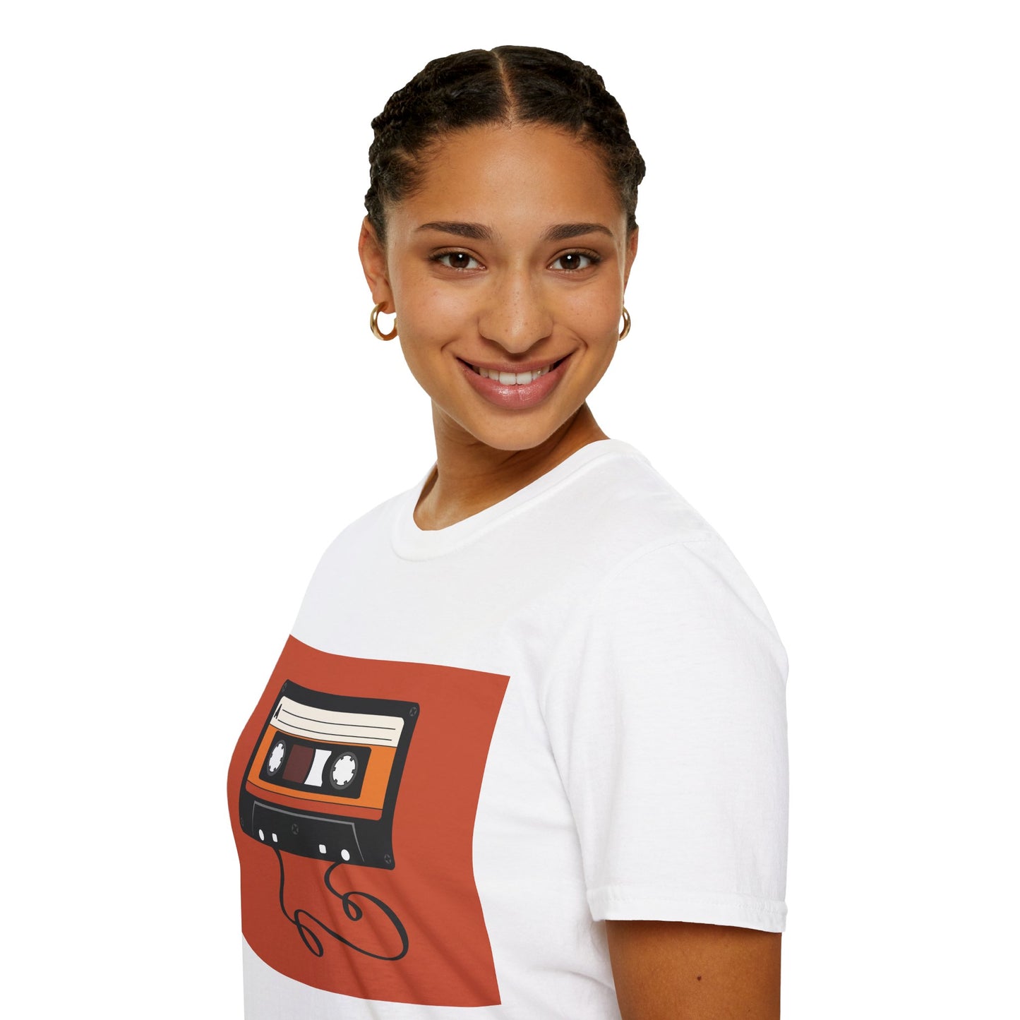 Retro Cassette Tape T-Shirt — Vintage Music Graphic Tee