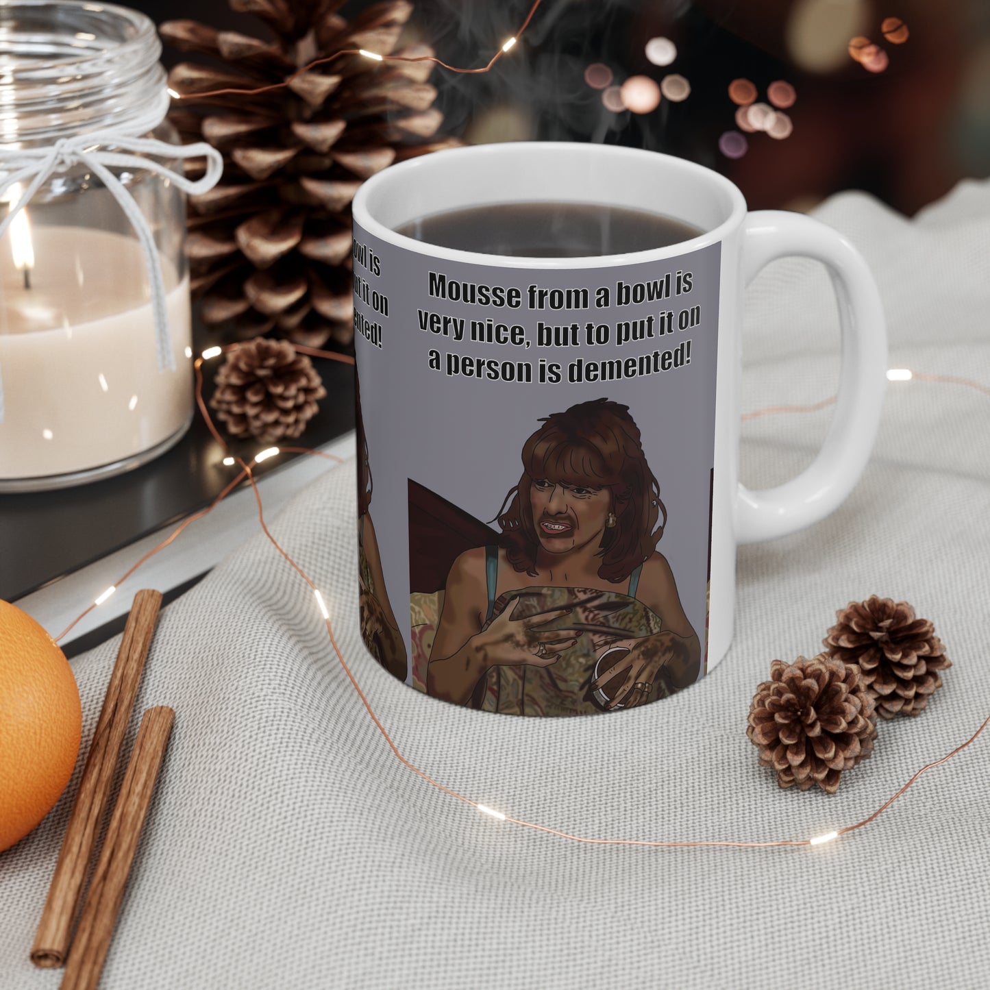 Alan Partridge Jill Ceramic Coffee Cups