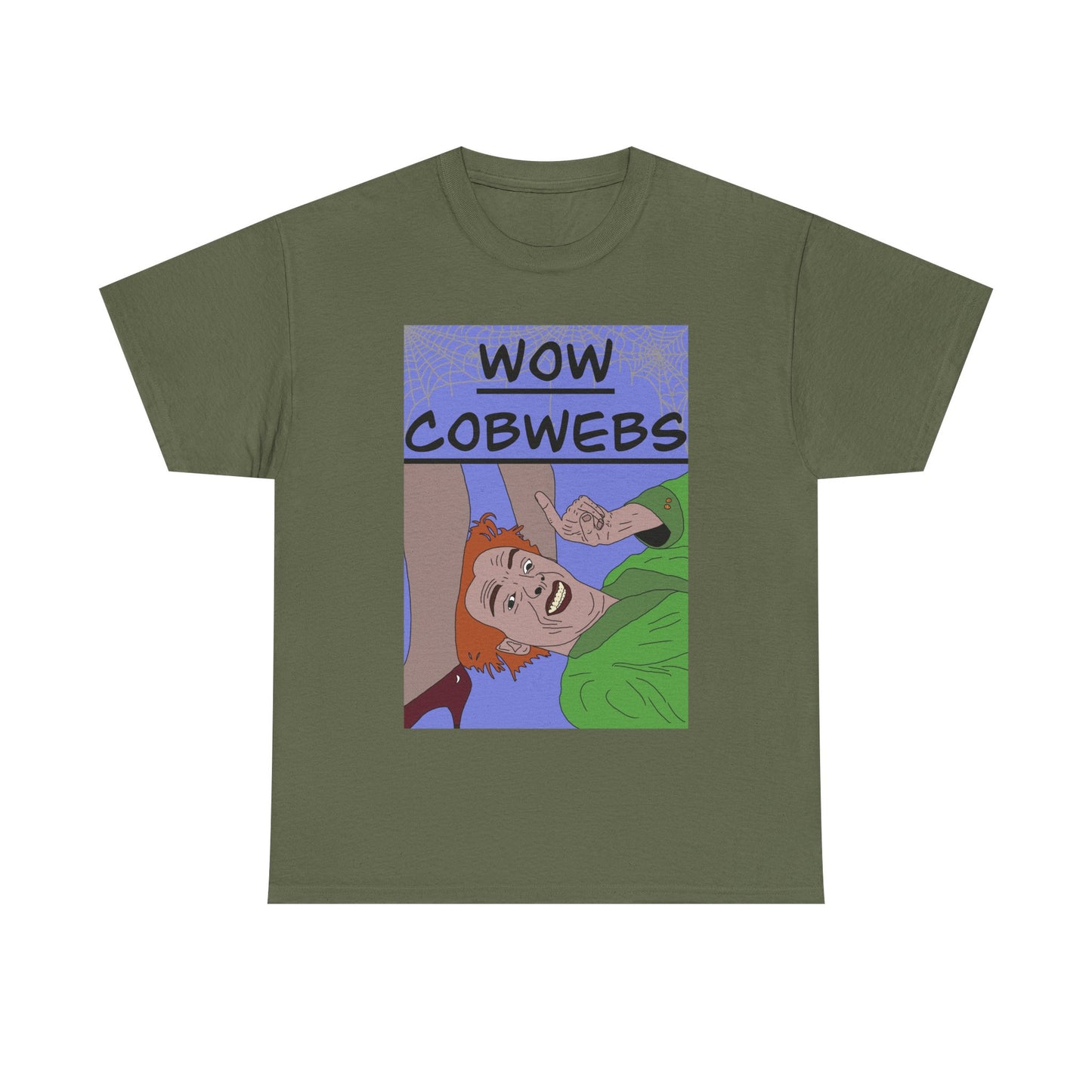 Drop Dead Fred T-Shirt — Funny "Wow Cobwebs" Retro Cartoon Tee