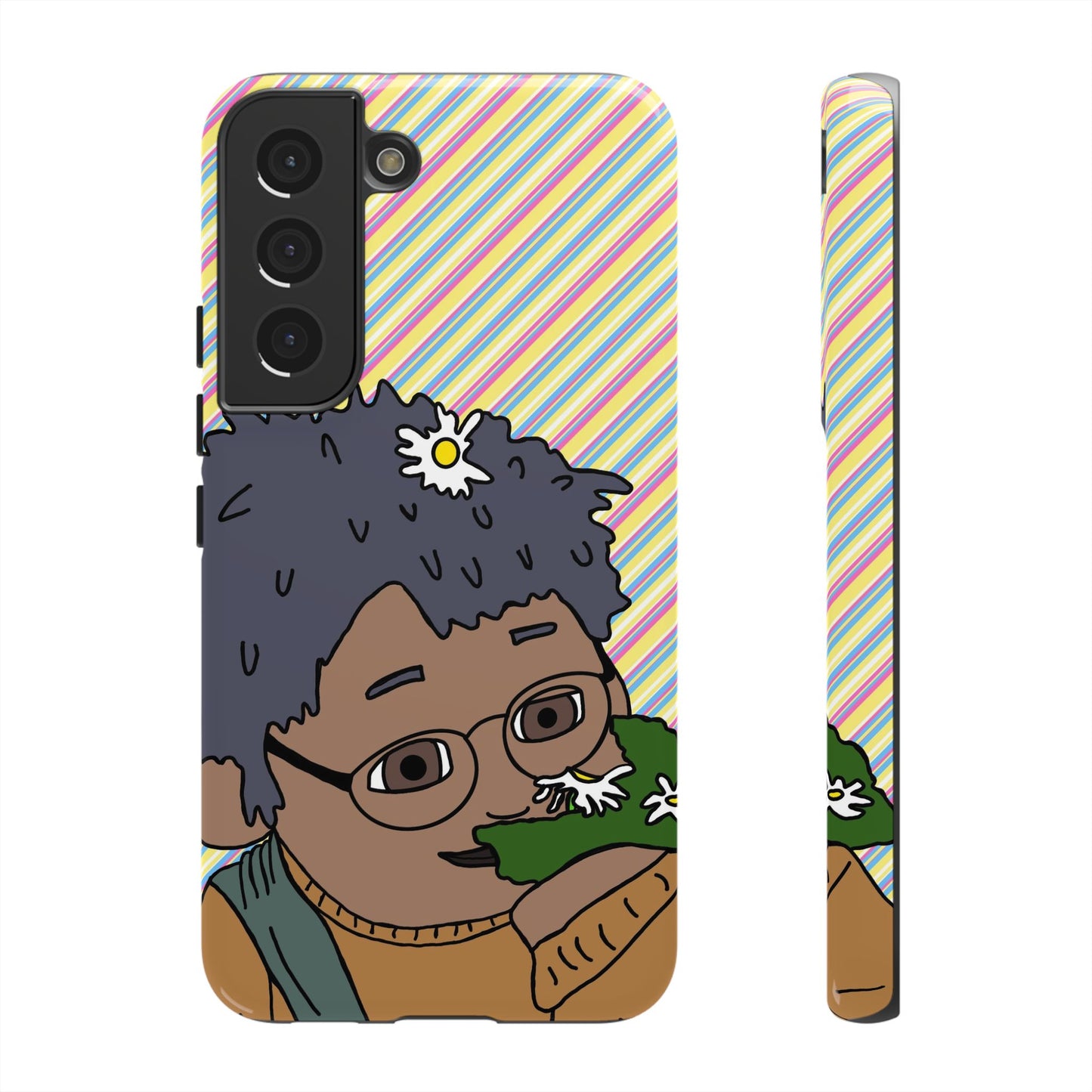 Cute Flowers Tom Phone Case —