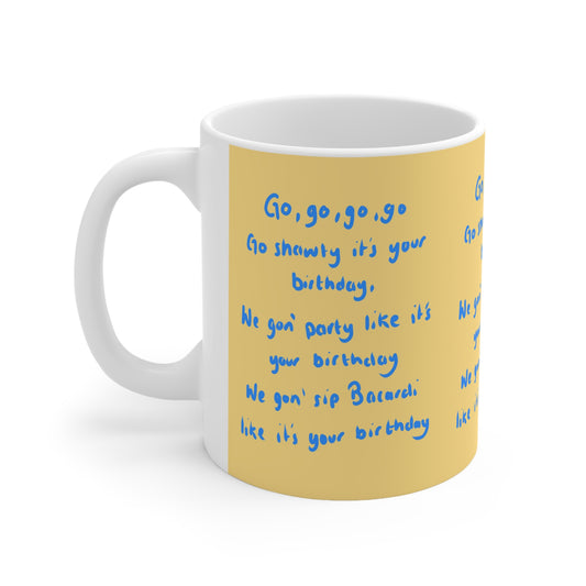 50 Cent Go Shorty | Funny Birthday Mug | More Jam