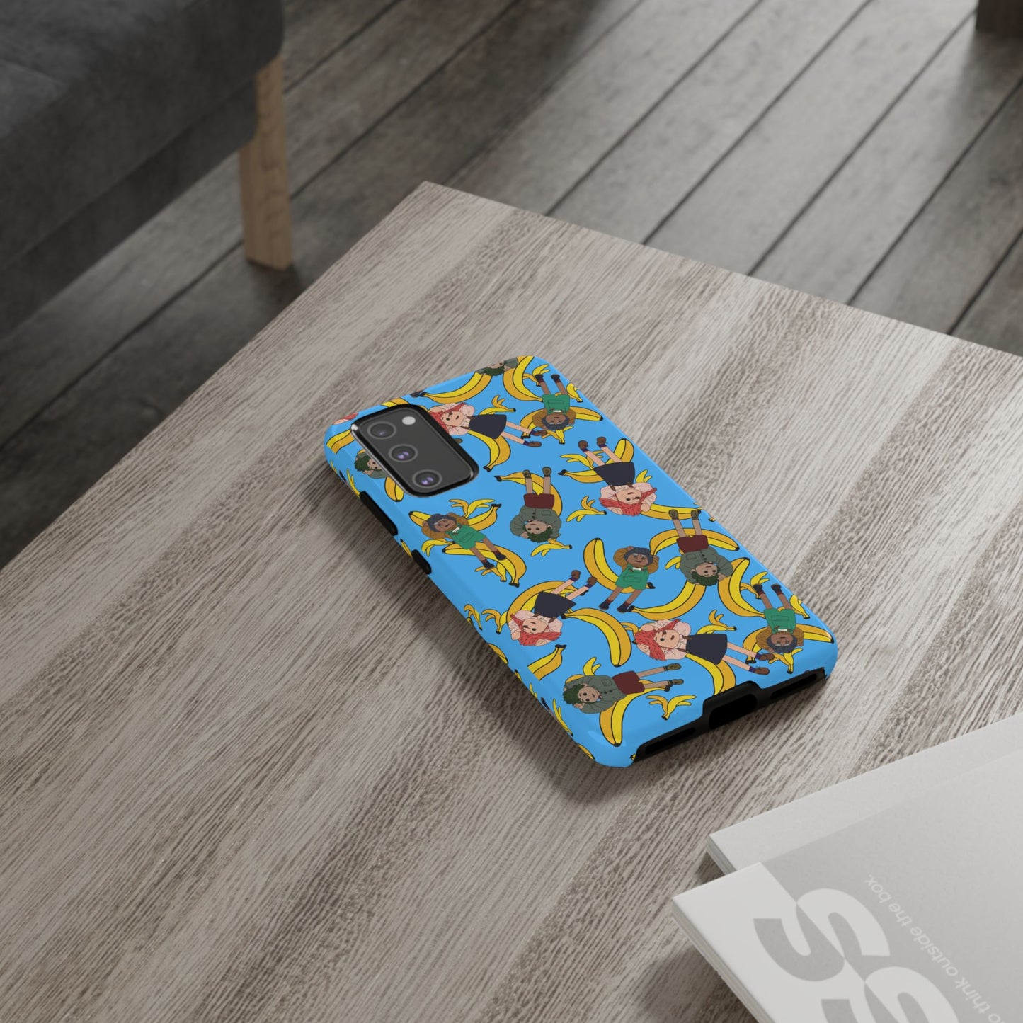 Banana Tots Pattern Phone Case — Cute Cartoon Phone Cover