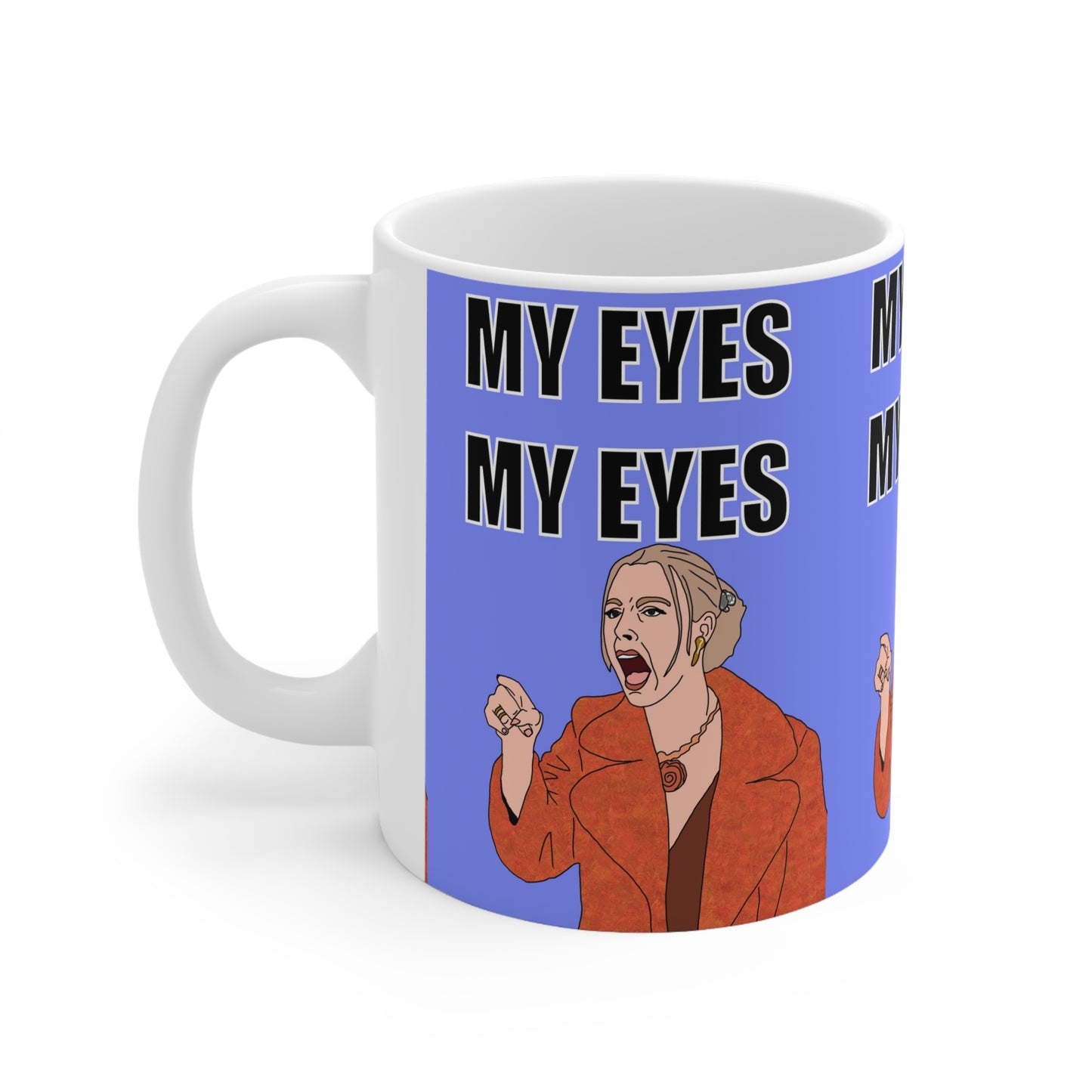 Phoebe Friends My Eyes Ceramic Coffee Cups