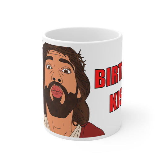 Birthday Kiss | Jesus Mug | More Jam