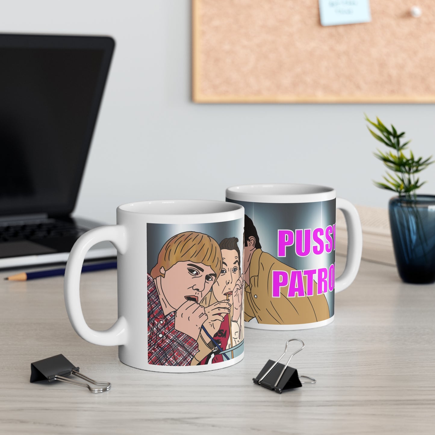 The Inbetweeners | Pussy Patrol Mug | More Jam