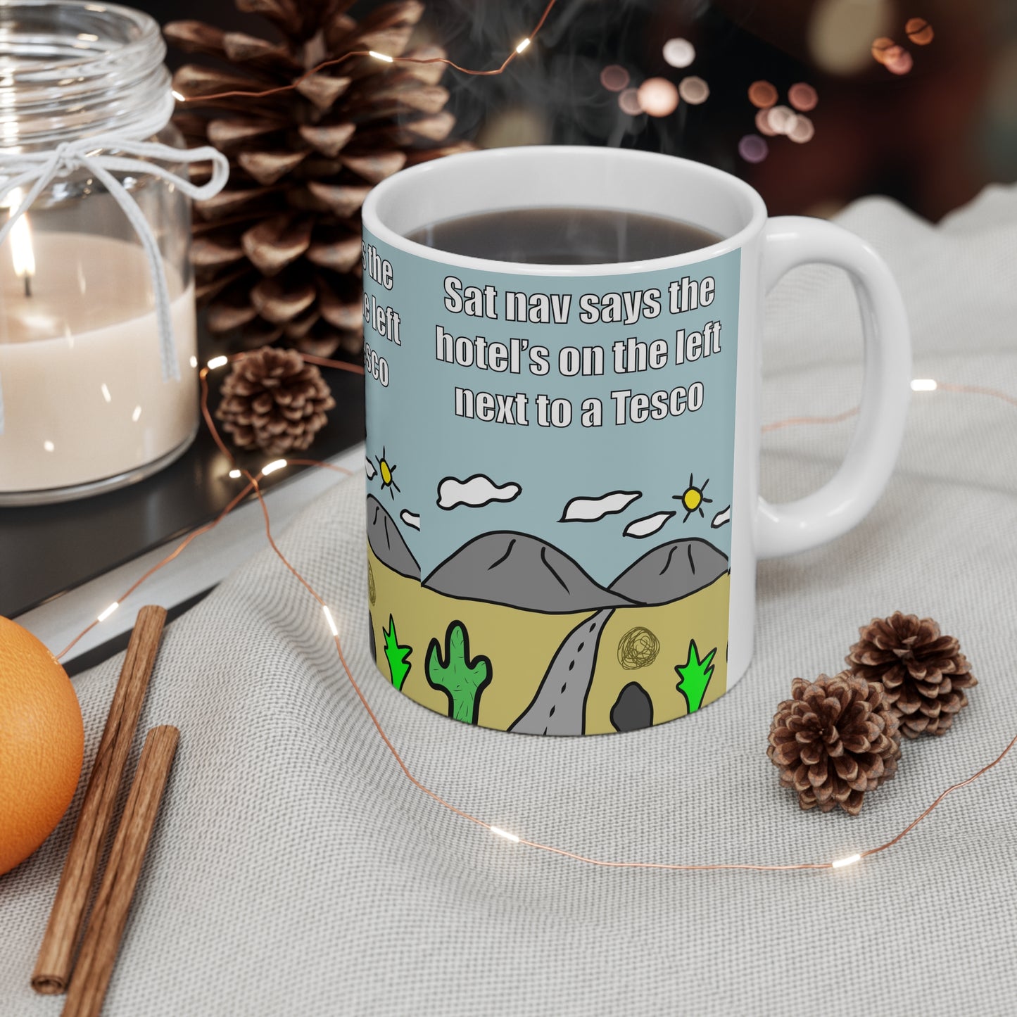 Sat Nav | Funny Mug | More Jam