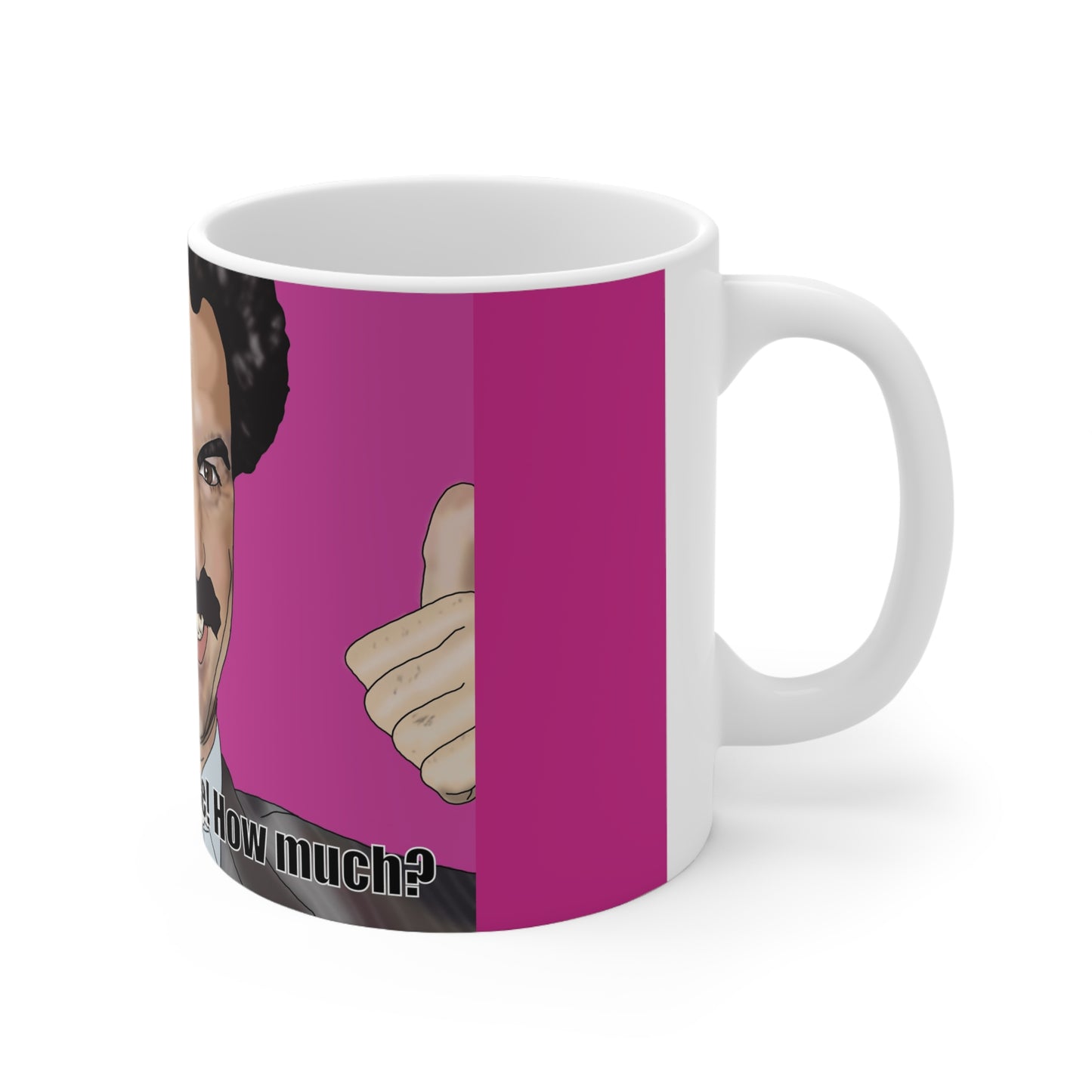 Borat "Very Nice" Ceramic Coffee Mug –