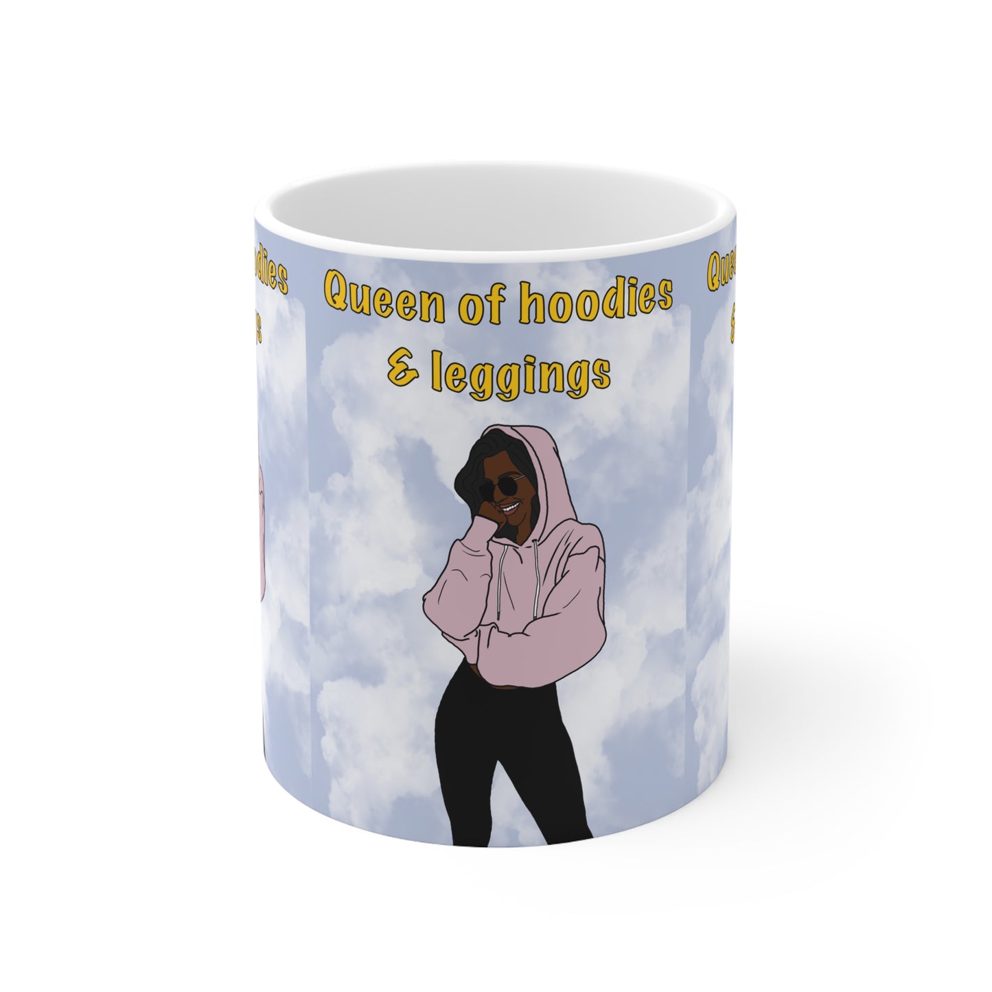 Leggings & Hoodie Queen | Funny Mug | More Jam