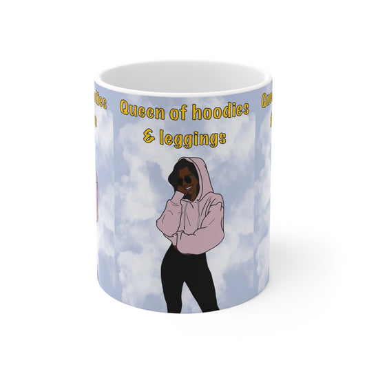Leggings & Hoodie Queen | Funny Mug | More Jam