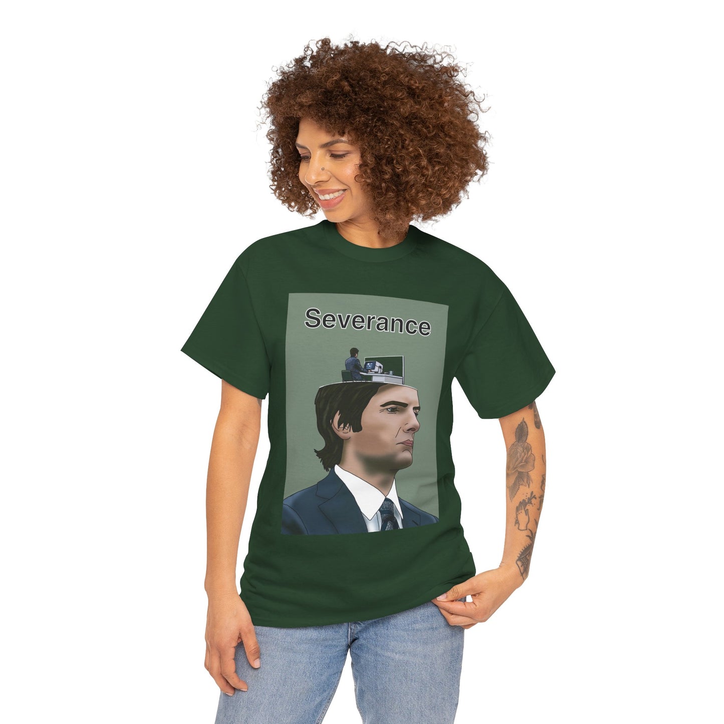 Severance Tee — Minimalist TV-Series Graphic T-Shirt