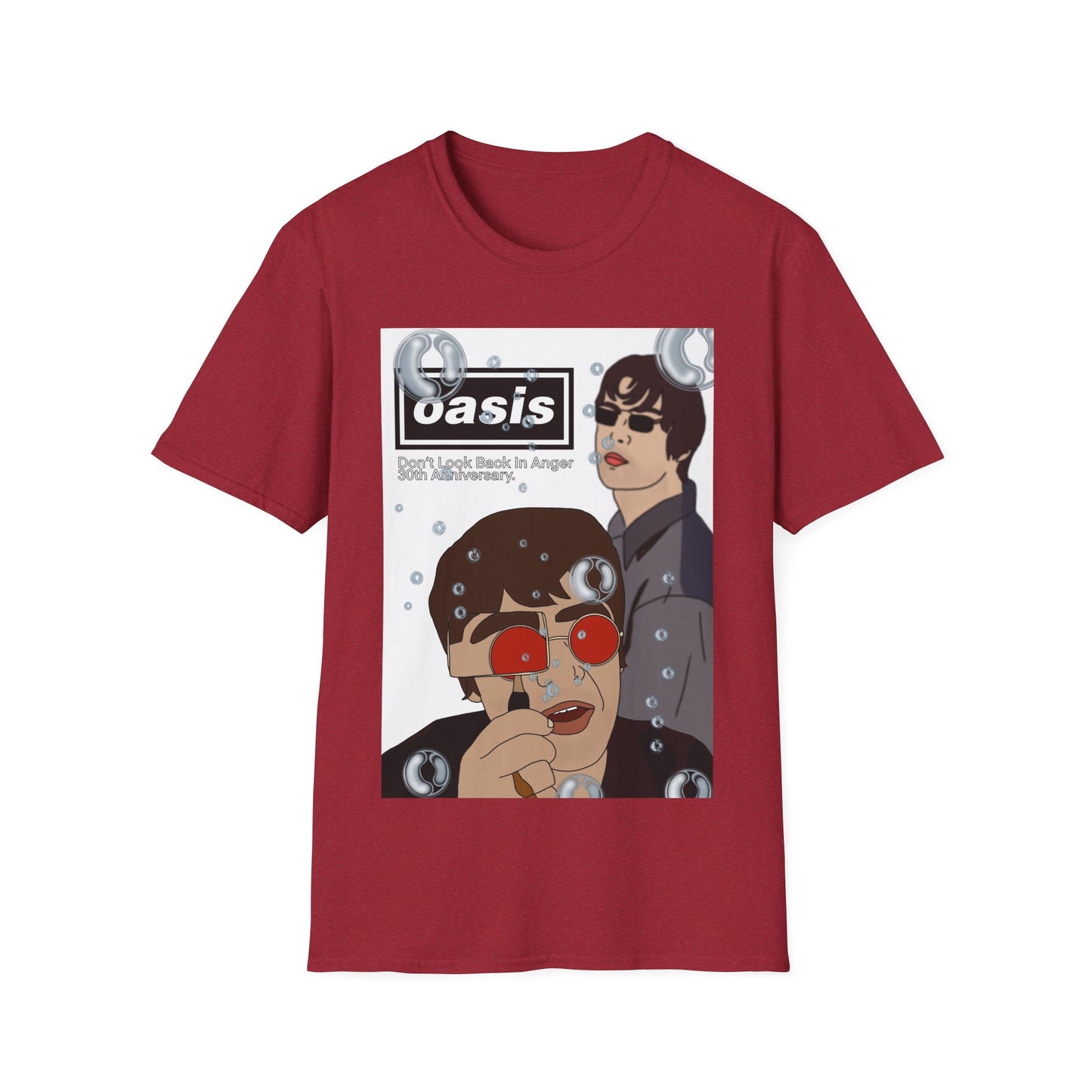 Oasis Don’t Look Back In Anger 30th Anniversary T-Shirt | More Jam