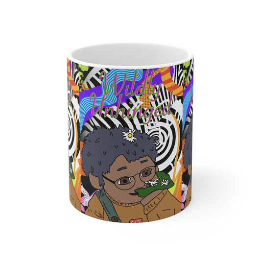 Wildly Unhinged Colourful Mug