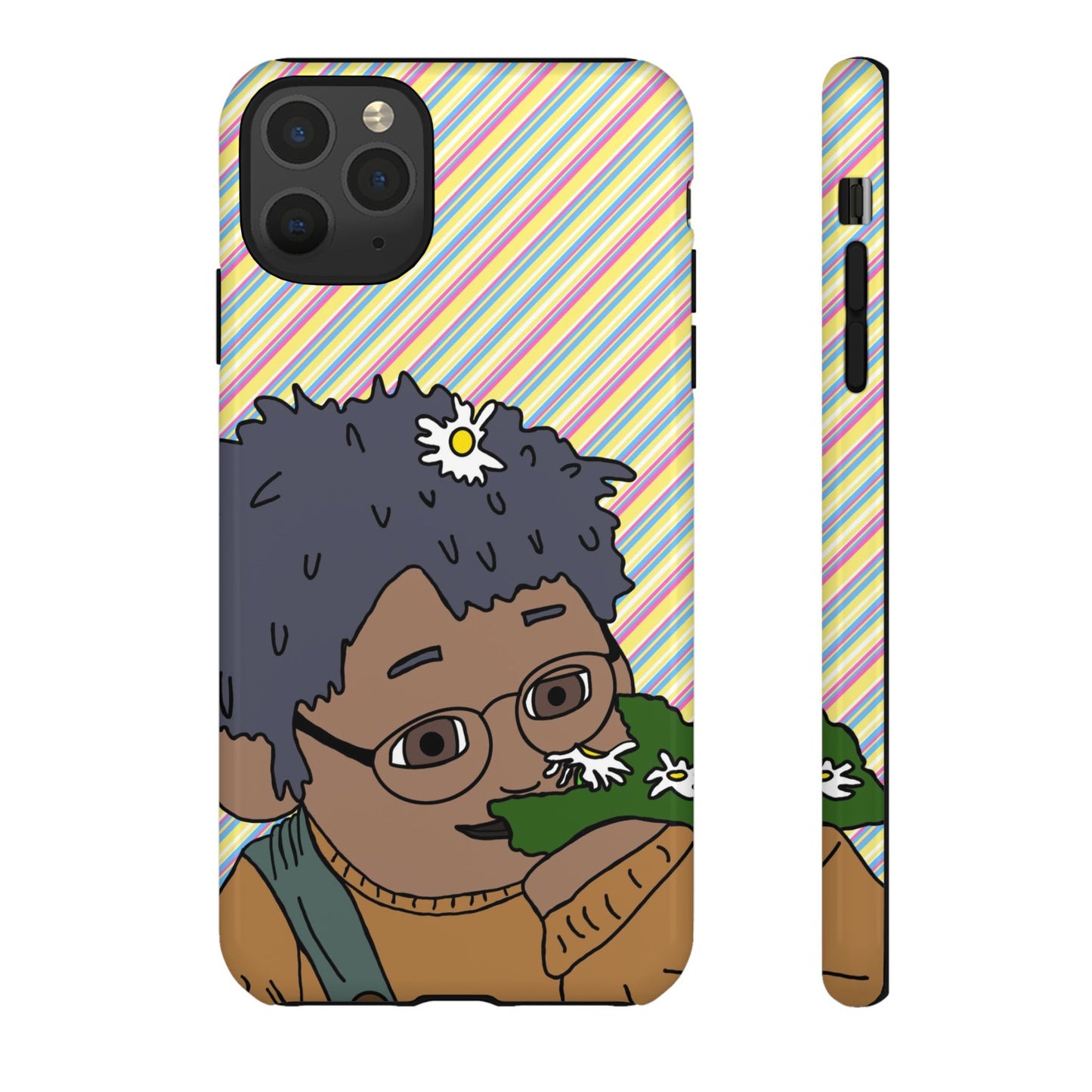 Cute Flowers Tom Phone Case —