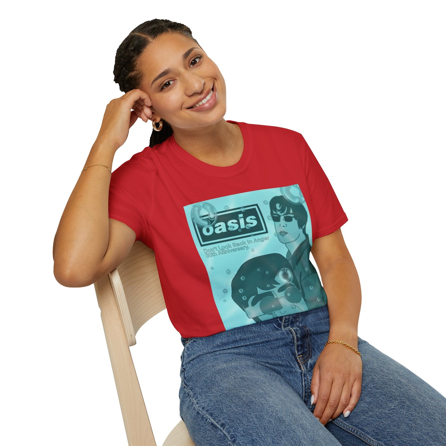 Oasis 30th Anniversary Don’t Look Back In Anger  T-Shirt | More Jam