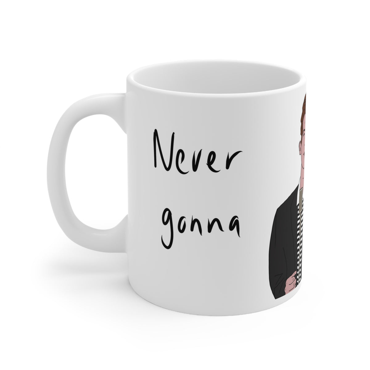 Rick Astley Doesn’t Care | Funny Mug | More Jam