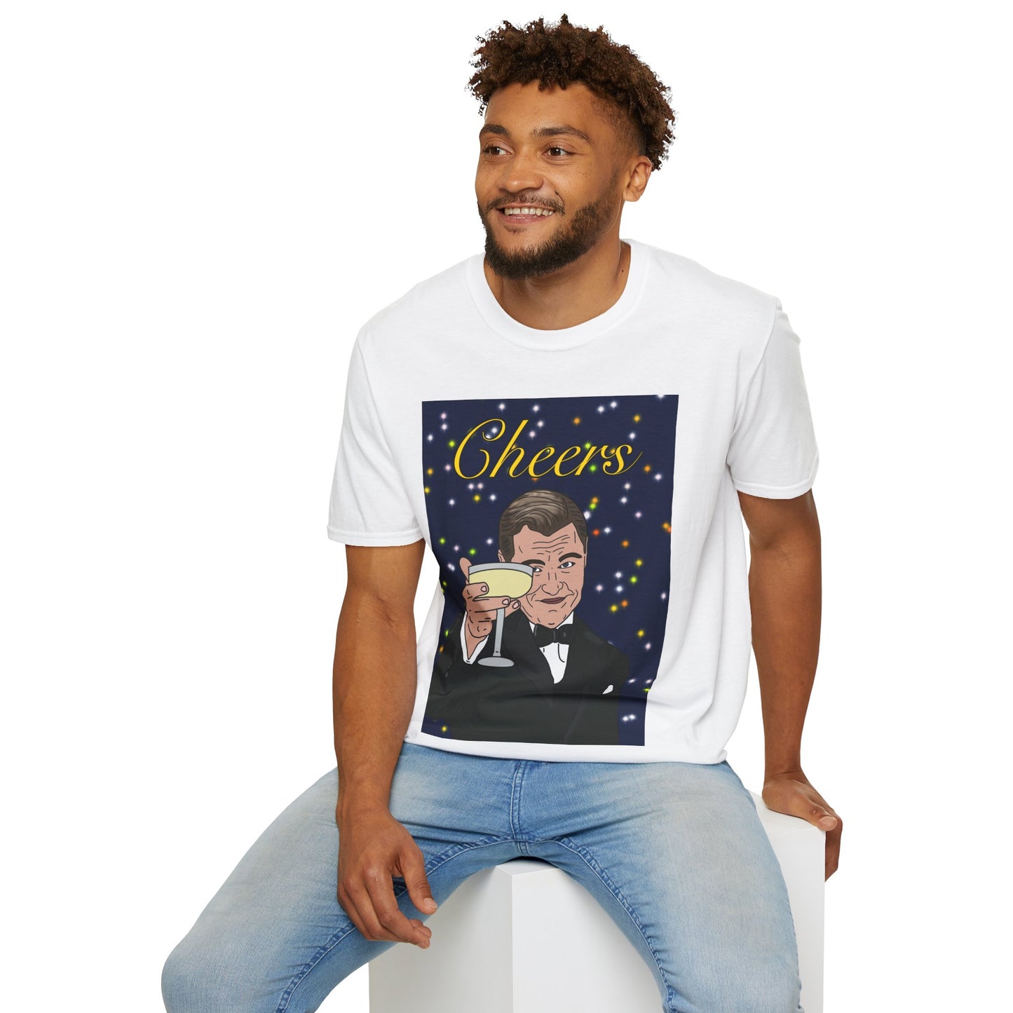 Cheers T-Shirt — Leo Party Tee