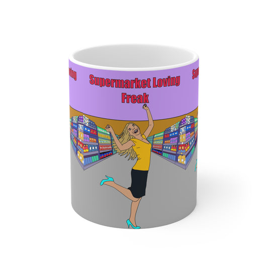 Supermarket Loving Freak | Funny Mug | More Jam