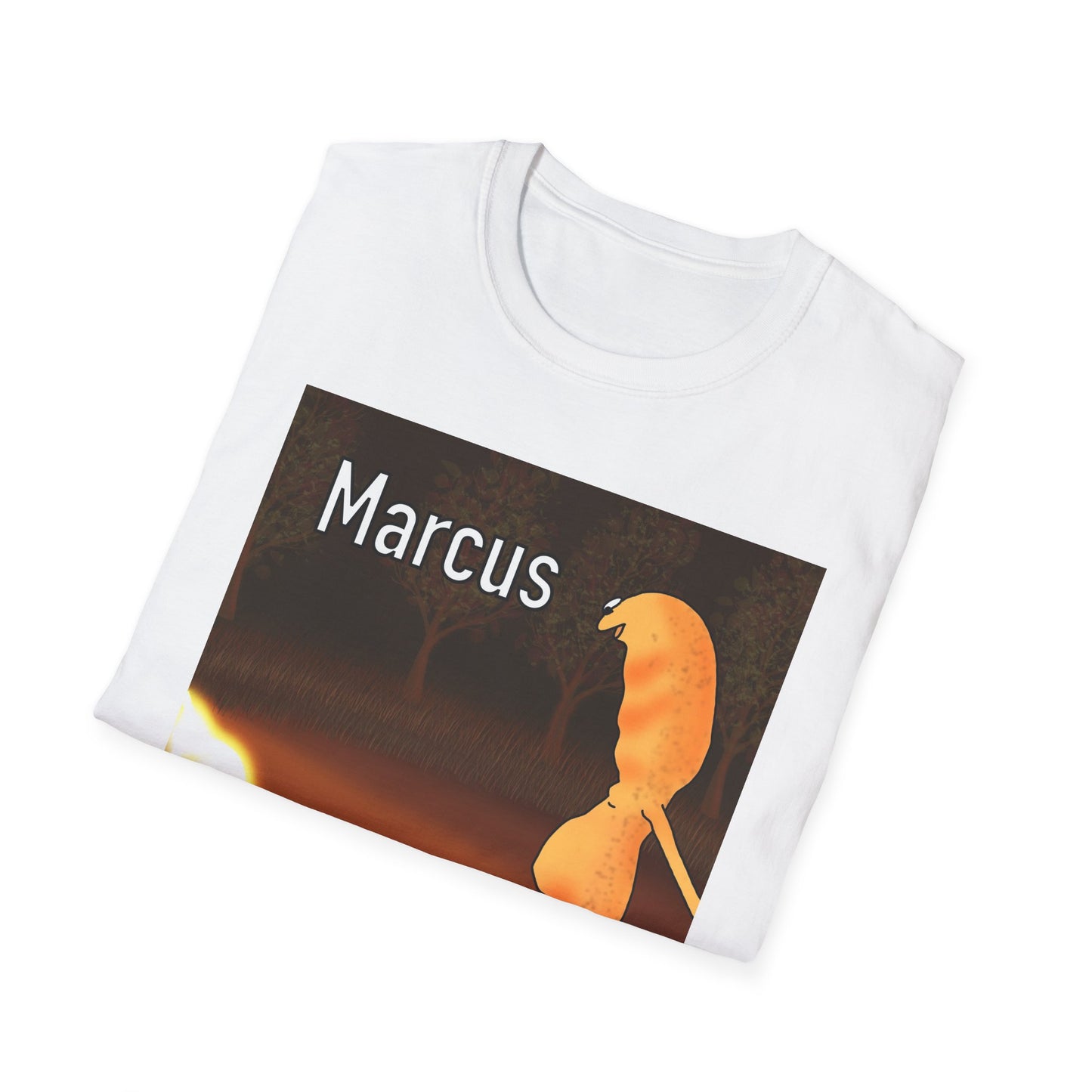 T-Shirt - 'Marcus & Robert' Campfire Art Tee