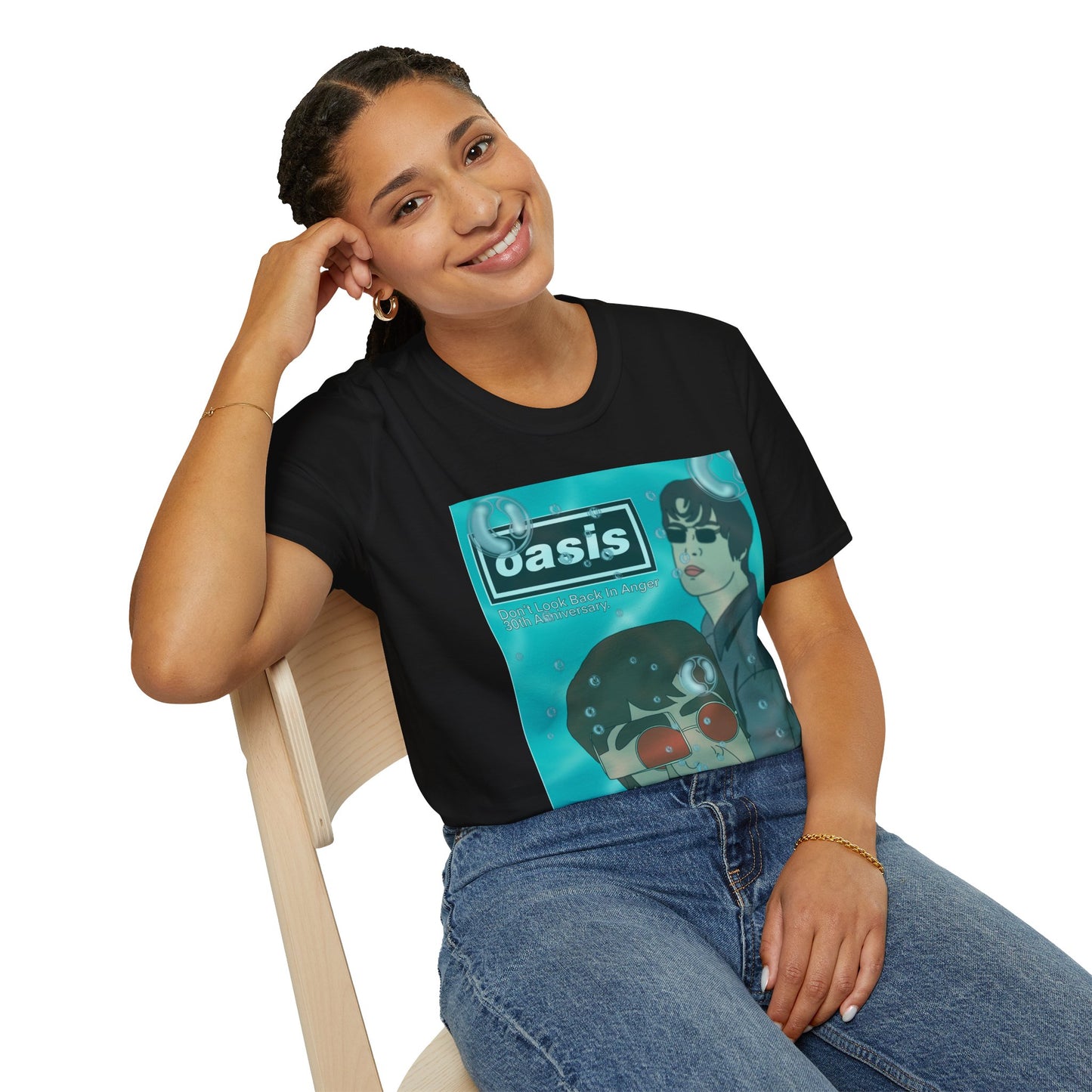 Oasis Don’t Look Back In Anger 30th Anniversary T Shirt | More Jam