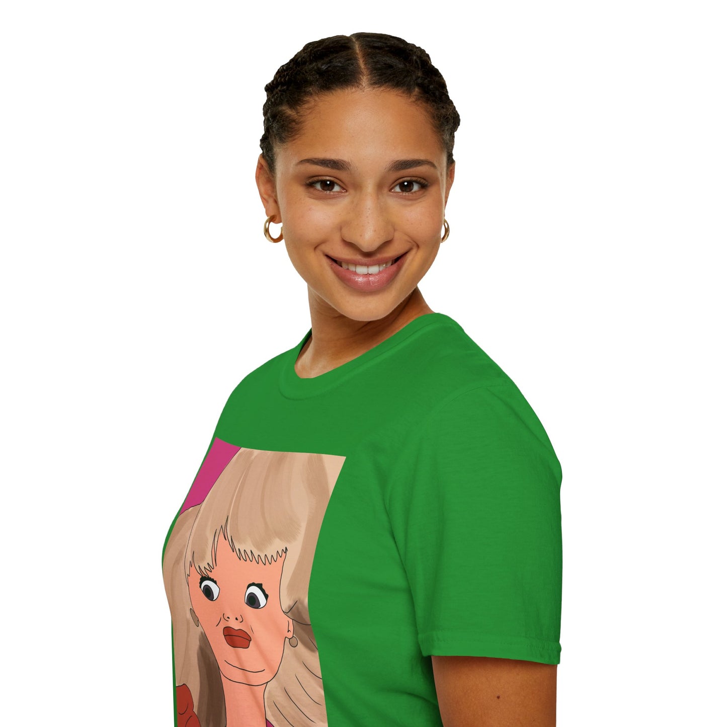Ewww Retro Pop Art Doll Portrait T-Shirt