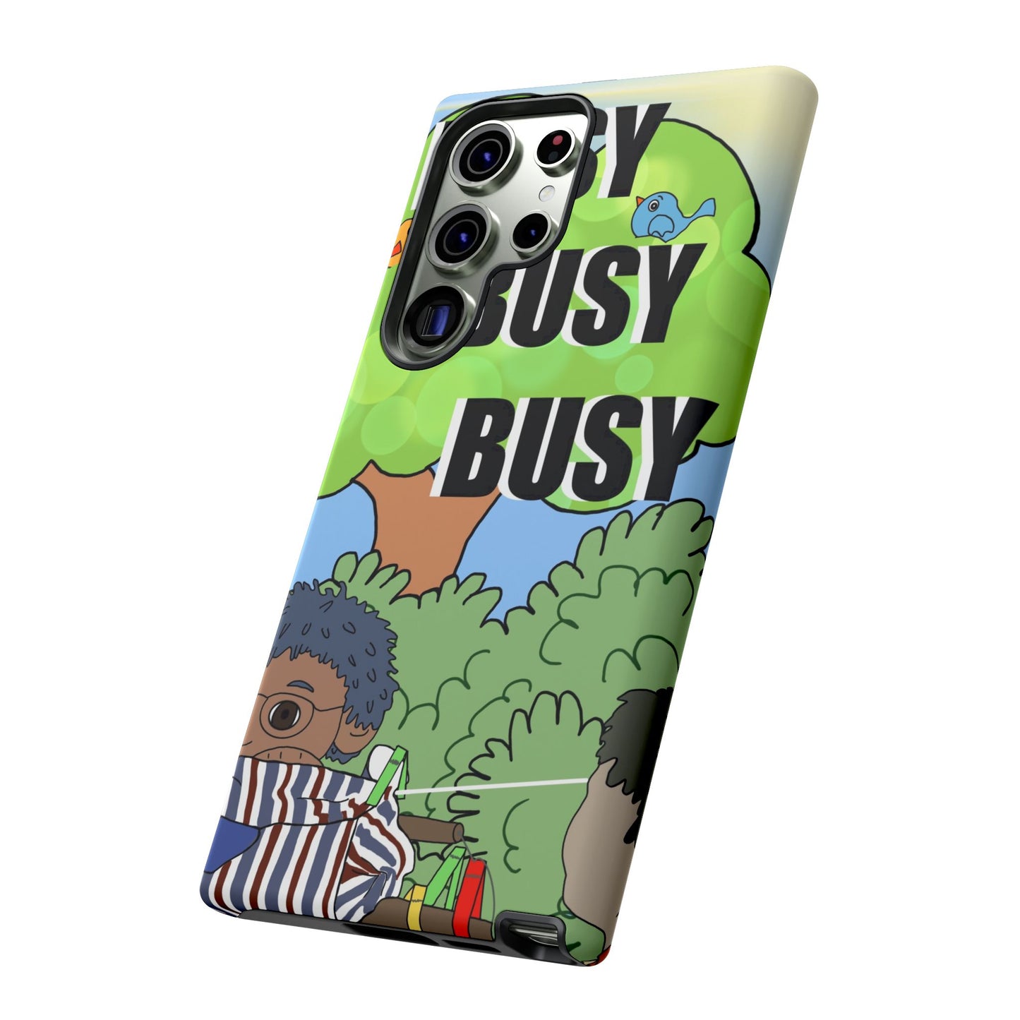 Phone Case — "Busy Busy Busy"