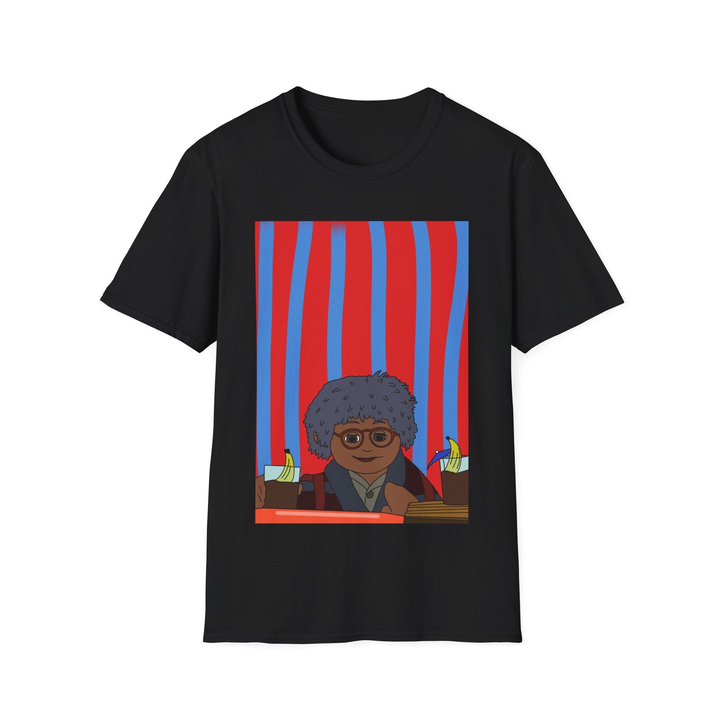 Tom Cocoa Banana T-Shirt — Colourful Illustration Tee